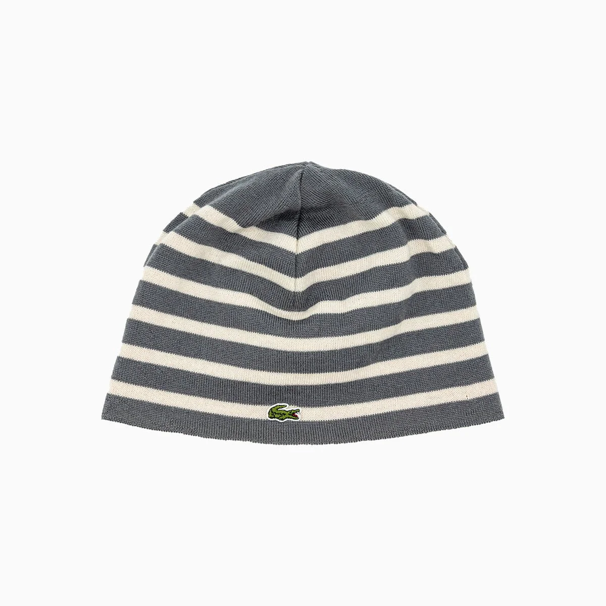 Ribbed Wool Reversible Beanie Hat