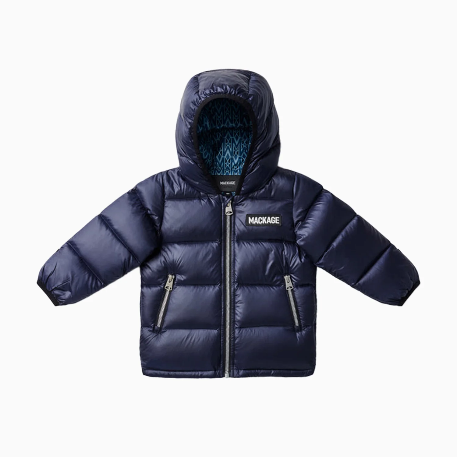 Kid's NOKO Recycled E3-Lite Down Jacket With Hood - Image 2