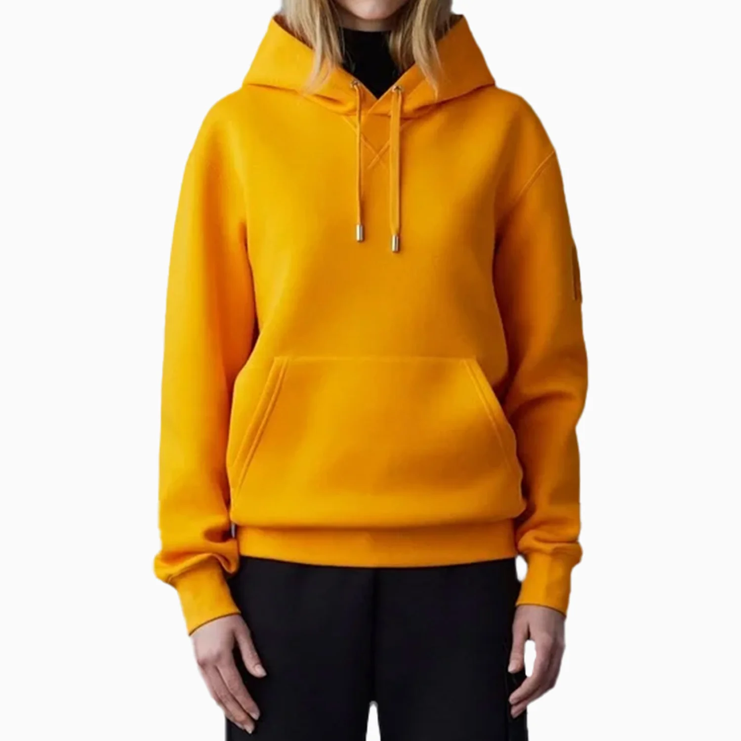 KRYS-R Velvet Embroidery Pull Over Hoodie - Image 4