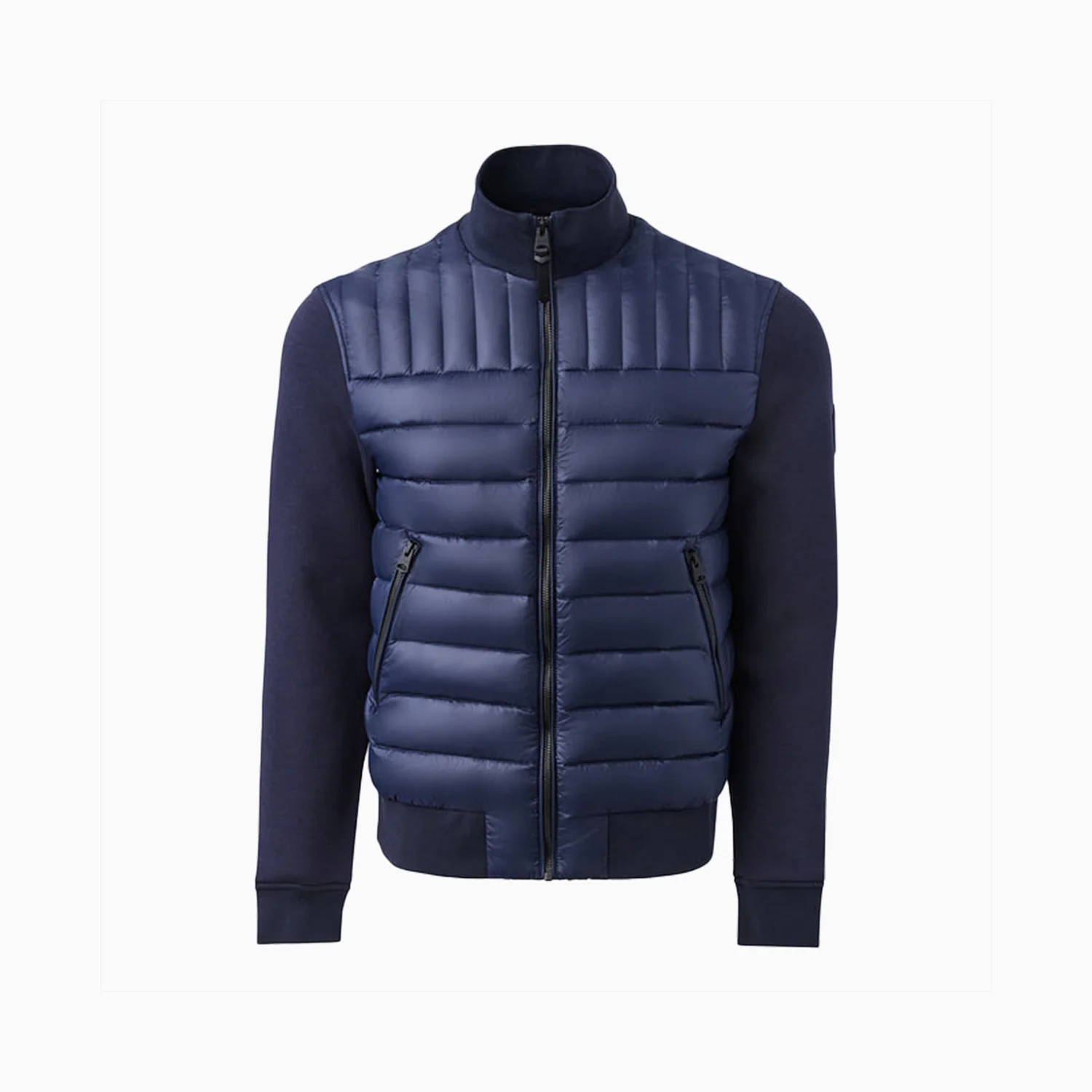 Men's COLLIN Mixed Media Bomber Jacket - Image 2