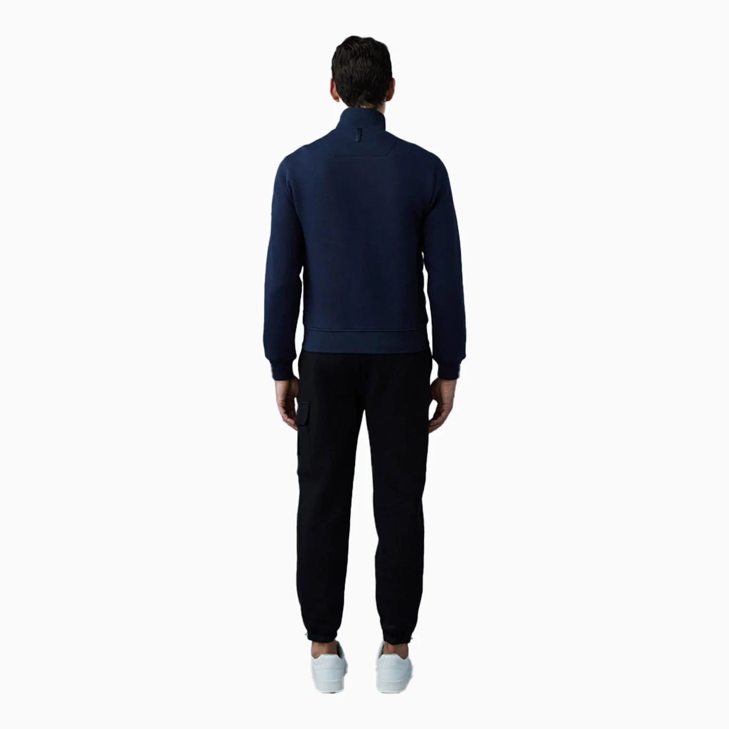 Men's COLLIN Mixed Media Bomber Jacket - Image 3