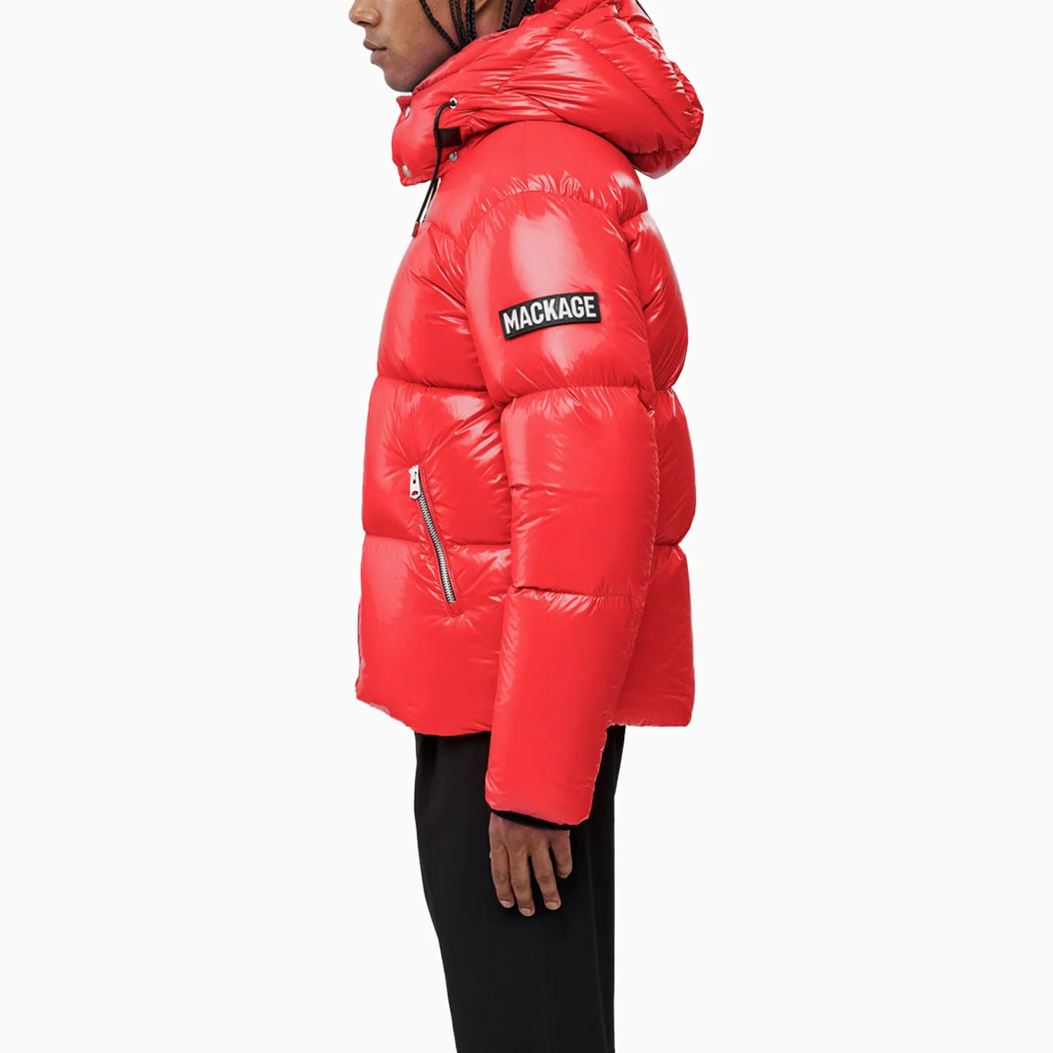 Men's Kent-Z Lustrous Light Down Hood Jacket - Image 4