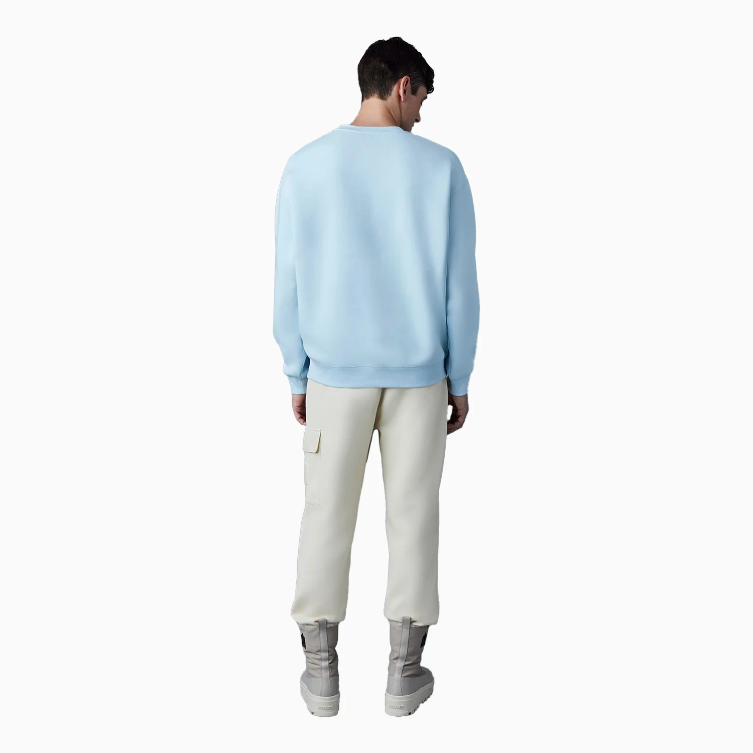 Men's MAX-VT Double Face Jersey Sweatshirt With Embroidered Logo - Image 3