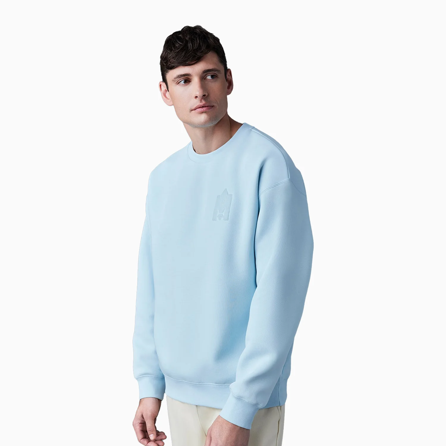 Men's MAX-VT Double Face Jersey Sweatshirt With Embroidered Logo - Image 4