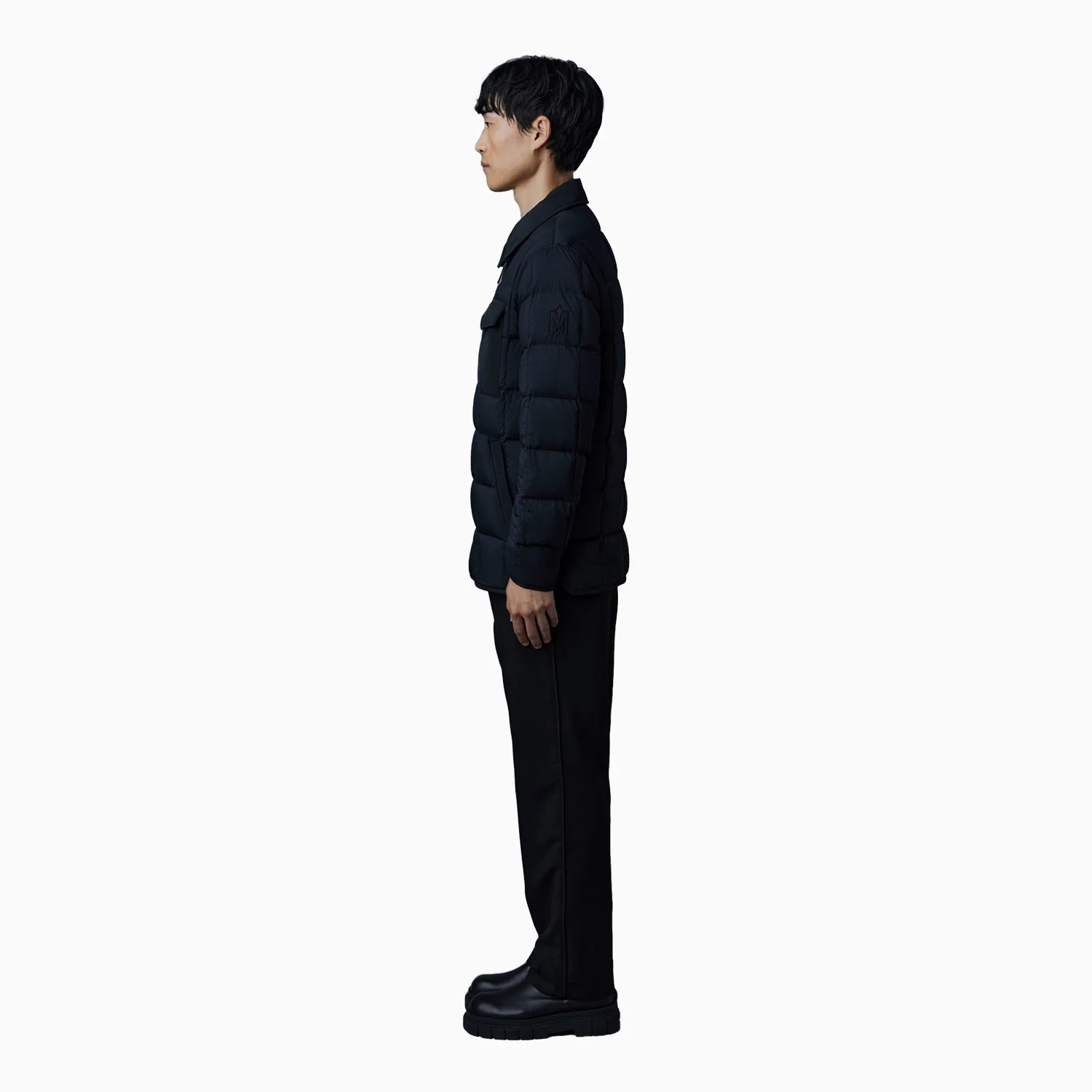 Men's OSMOND Matte Light Down Overshirt - Image 4