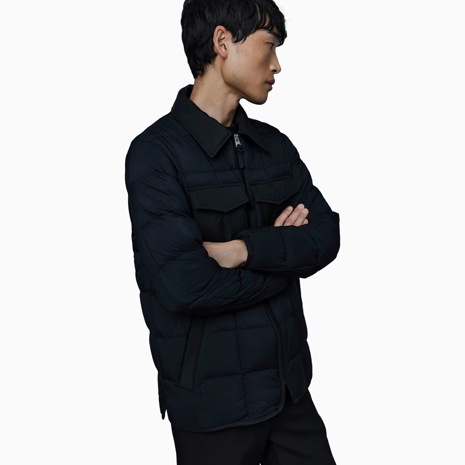 Men's OSMOND Matte Light Down Overshirt - Image 5