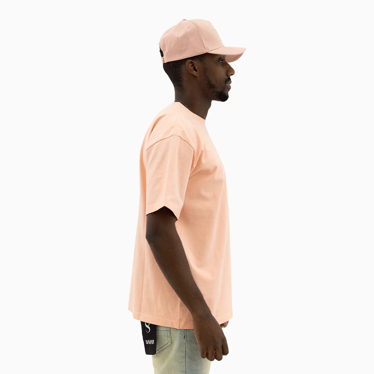 Men's Short Sleeve T-Shirt With Velvet Embroidery - Image 4