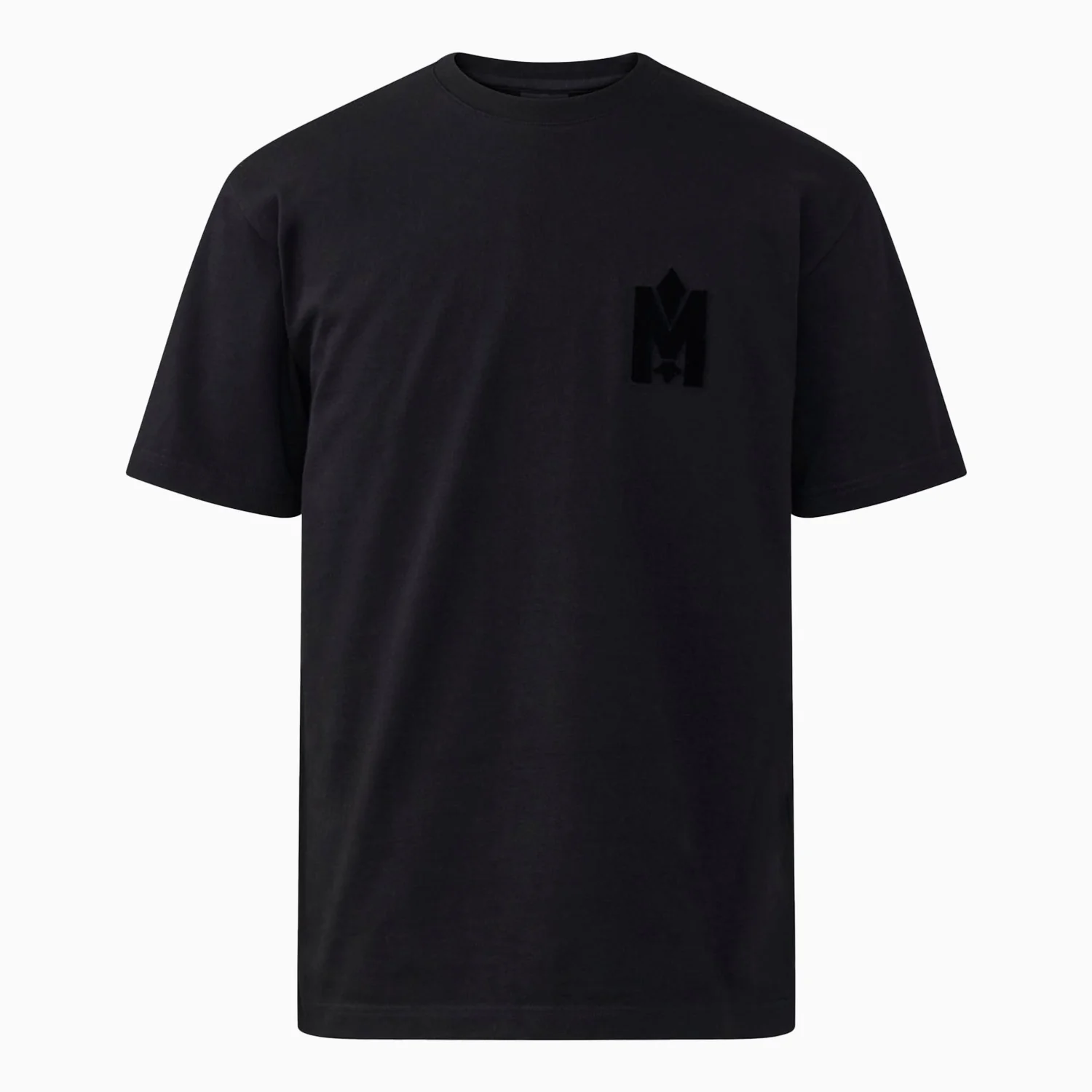 Men's Short Sleeve T-Shirt With Velvet Logo - Image 2