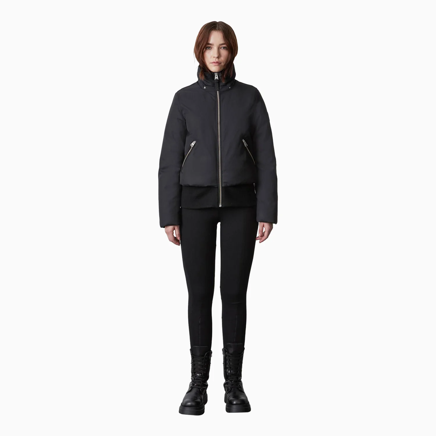 Women's CORY BX Hoodie Down Bomber Jacket - Image 5