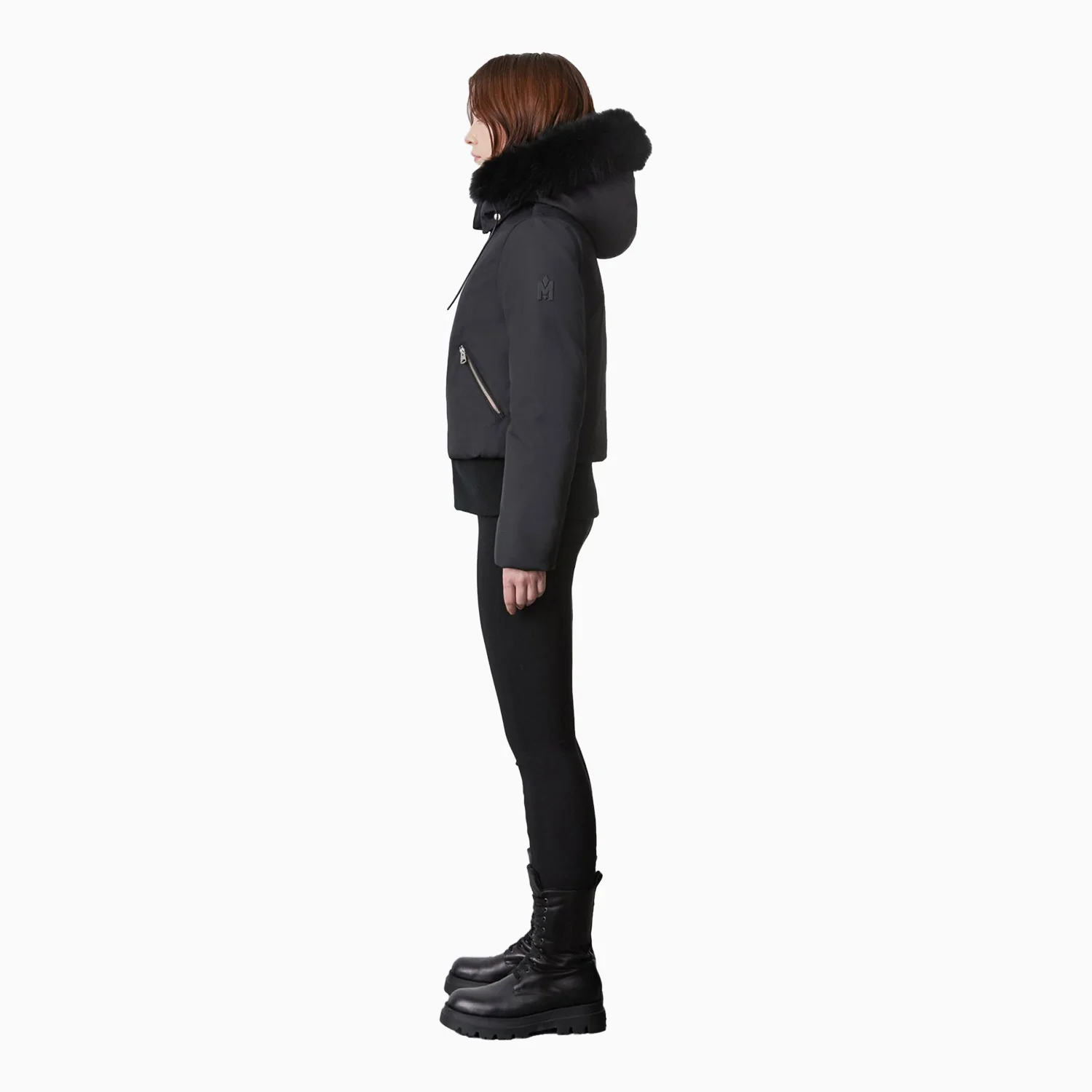 Women's CORY BX Hoodie Down Bomber Jacket - Image 6
