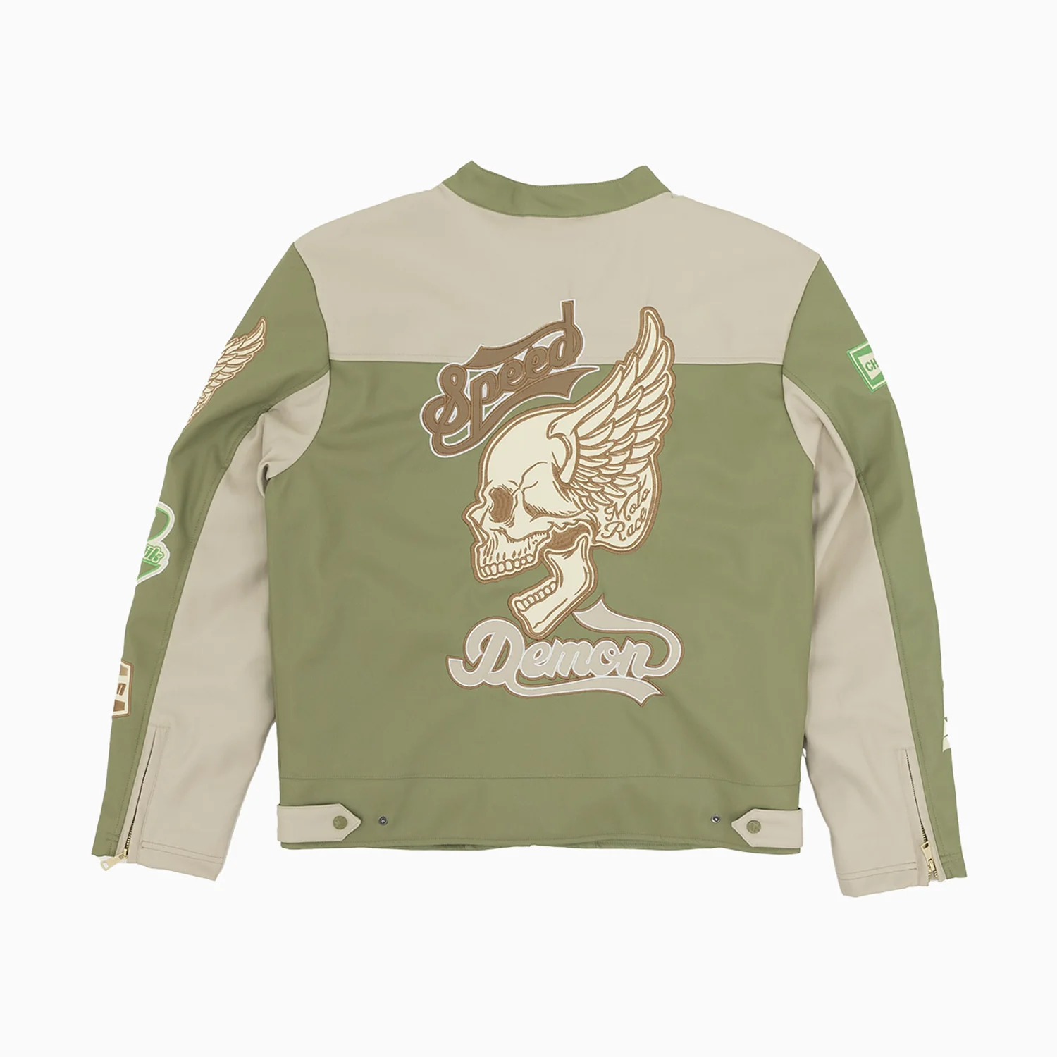 Men's PU Moto Sports Faux Leather Jacket - Image 2