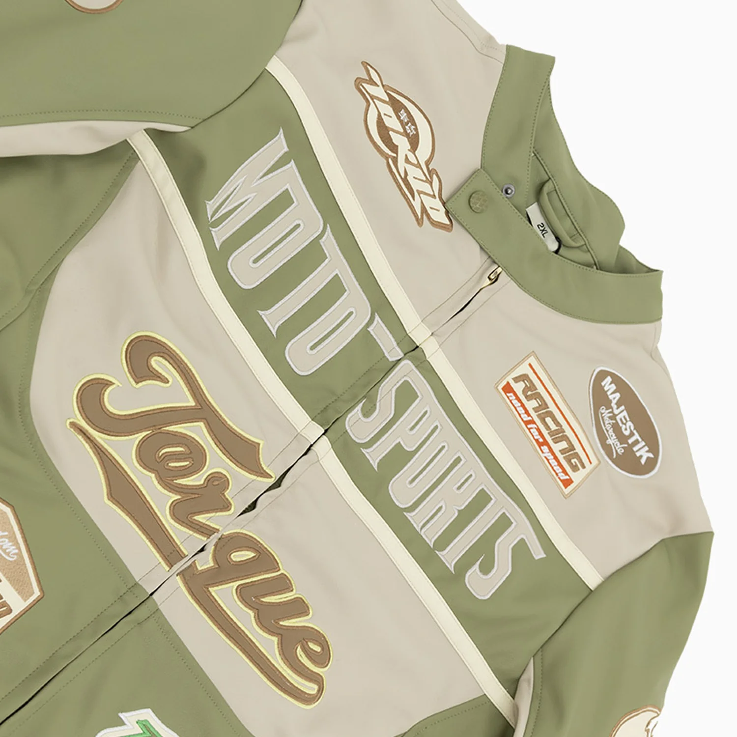 Men's PU Moto Sports Faux Leather Jacket - Image 3