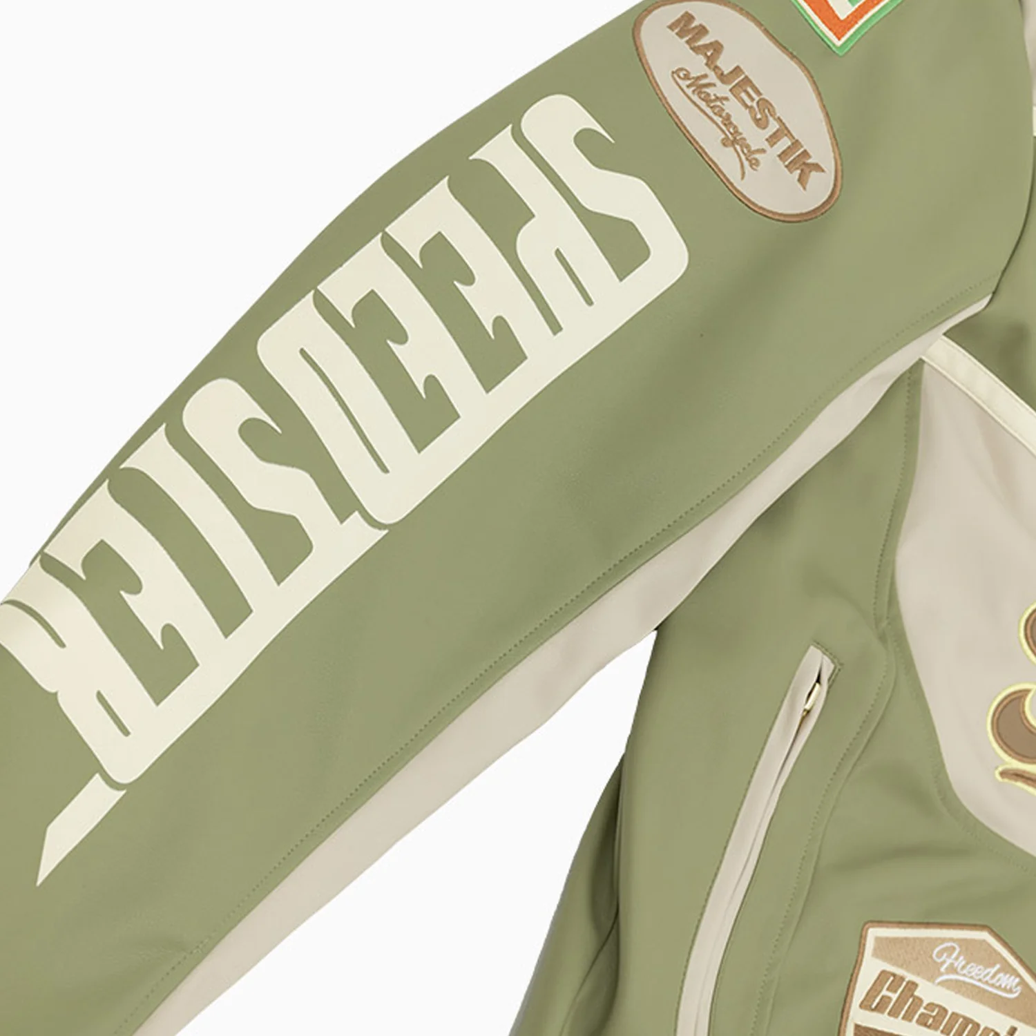 Men's PU Moto Sports Faux Leather Jacket - Image 6