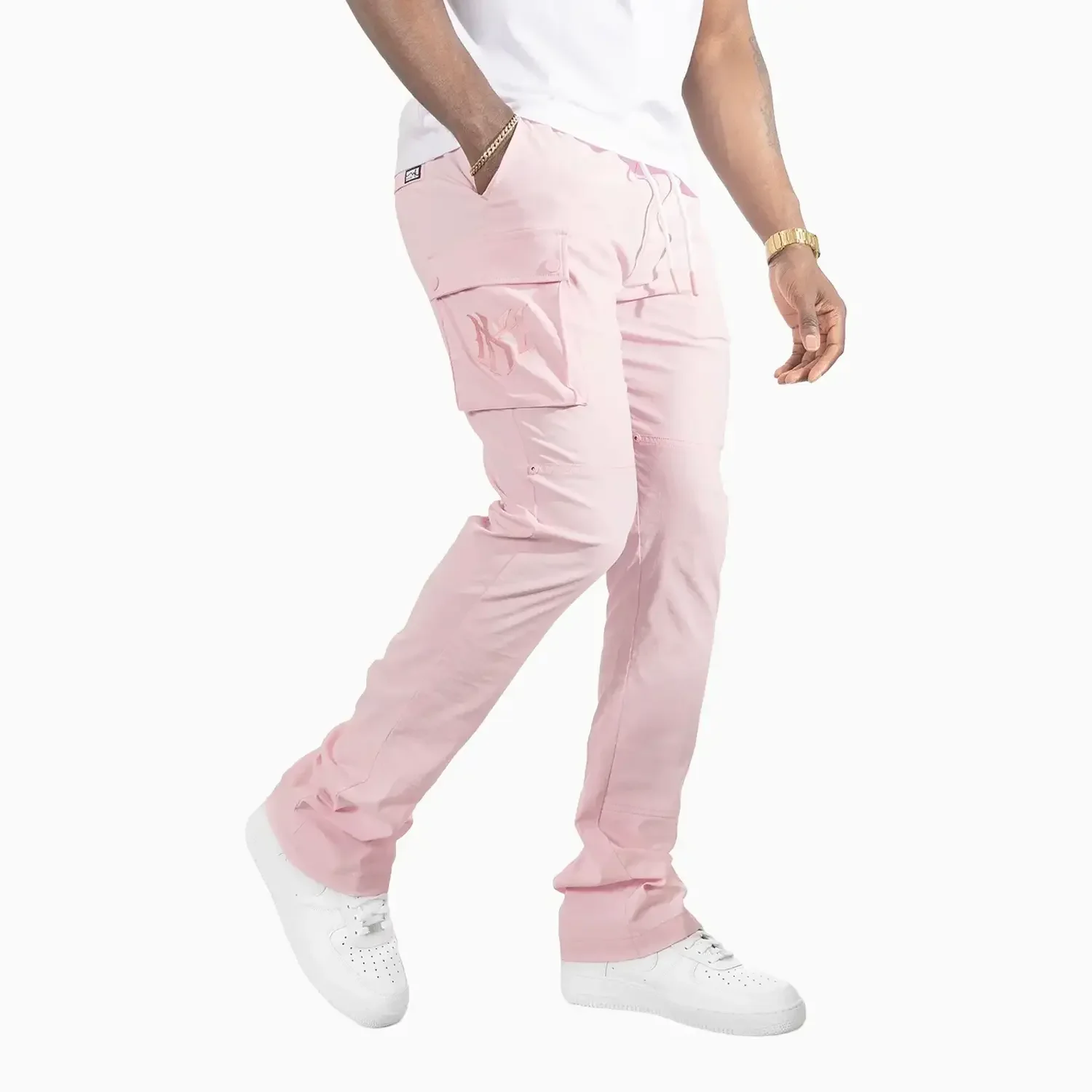 Men's Adorni Nylon Stacked Pant - Image 3