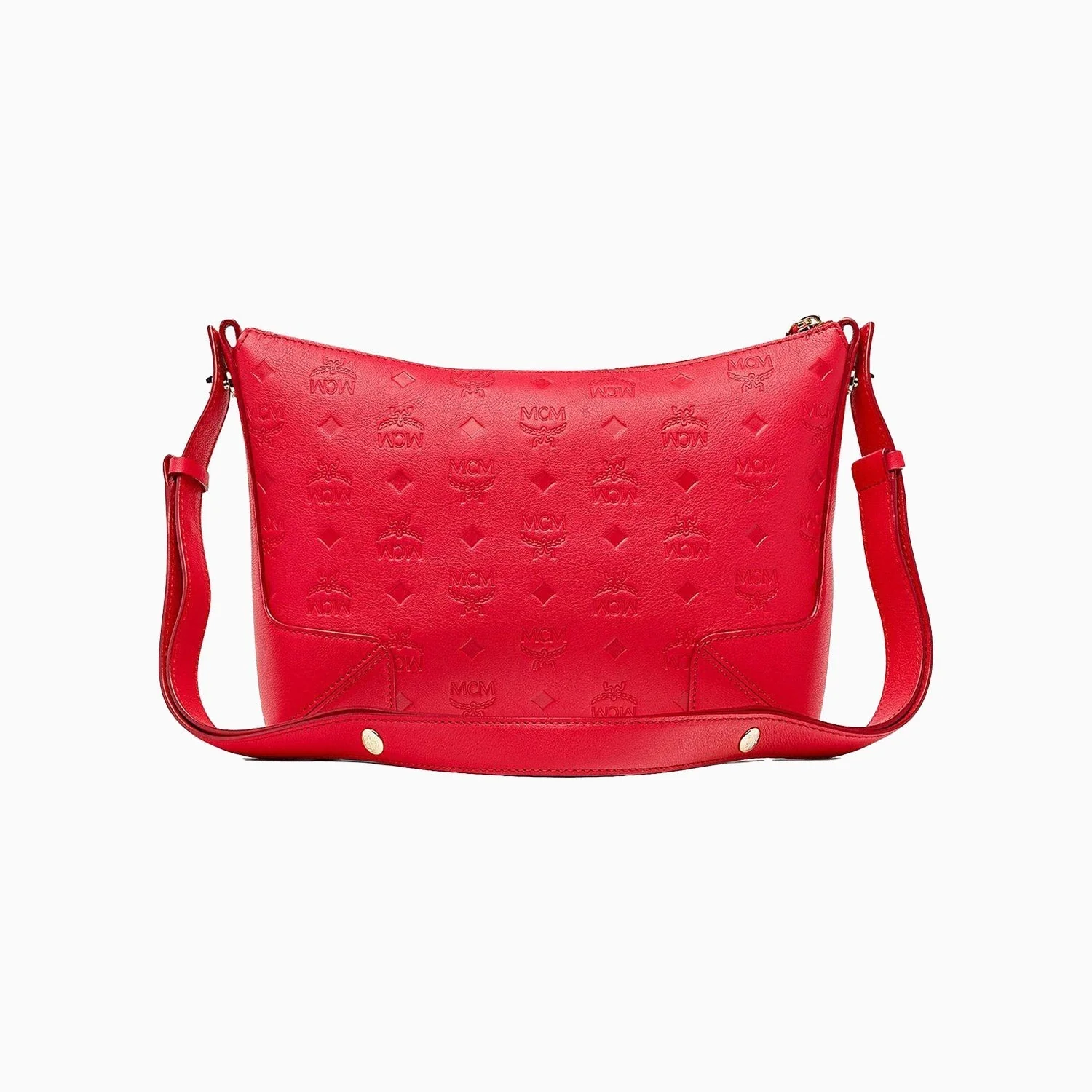 Women's Klara Monogrammed Leather Shoulder Bag - Image 2