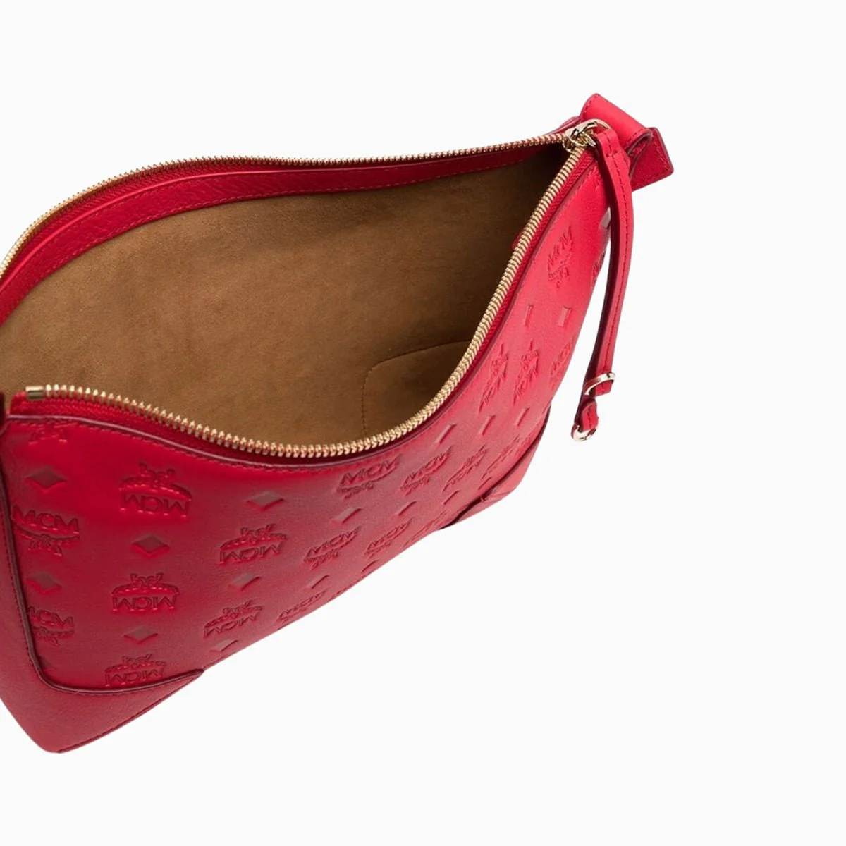 Women's Klara Monogrammed Leather Shoulder Bag - Image 3