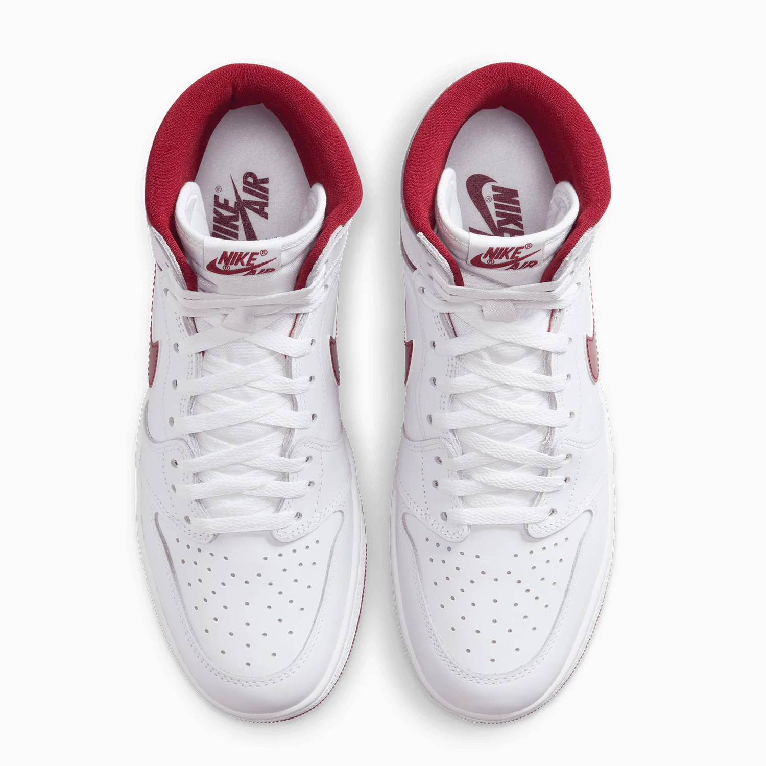 Men's Air Jordan 1 High `85 "Metallic Burgundy" - Image 5