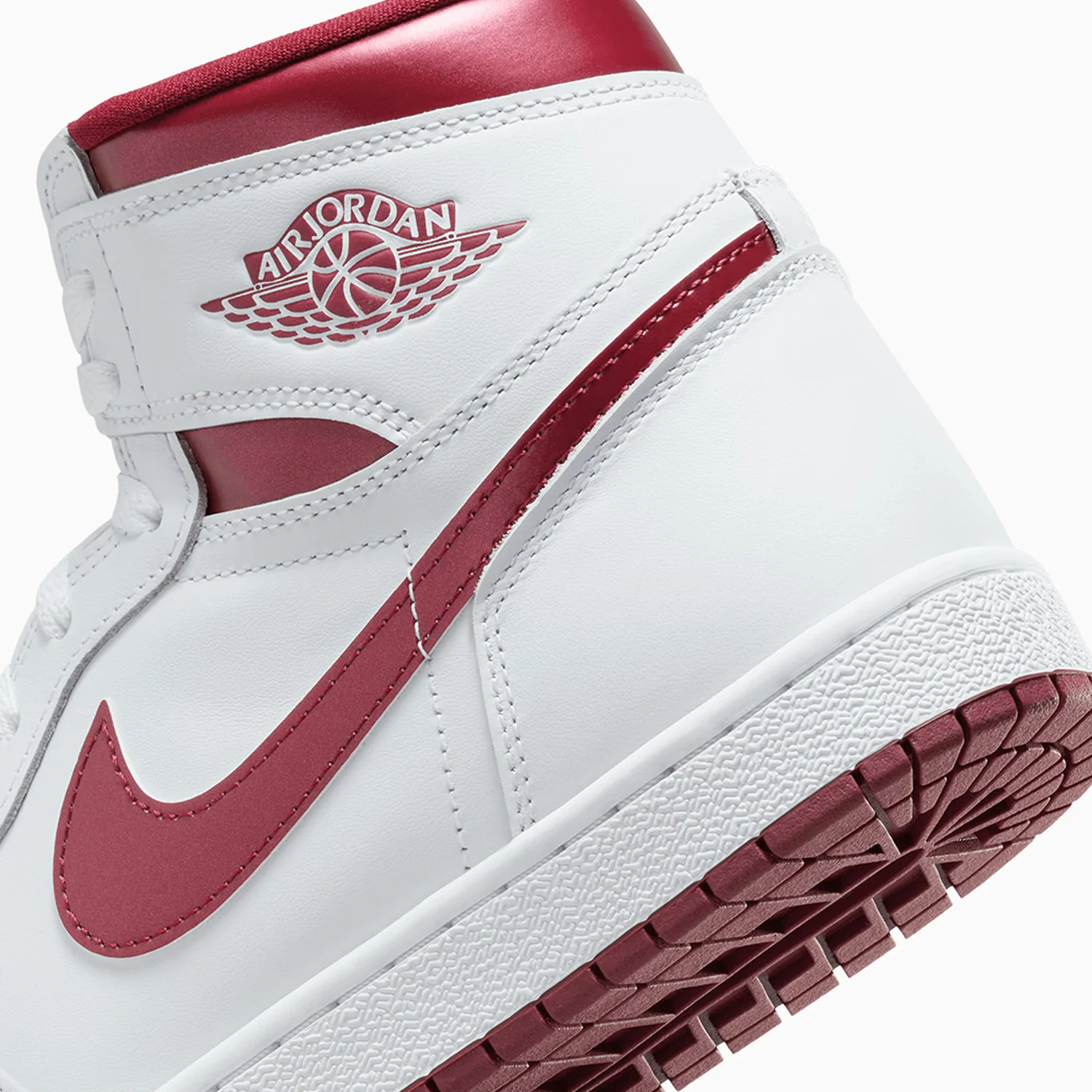 Men's Air Jordan 1 High `85 "Metallic Burgundy" - Image 8