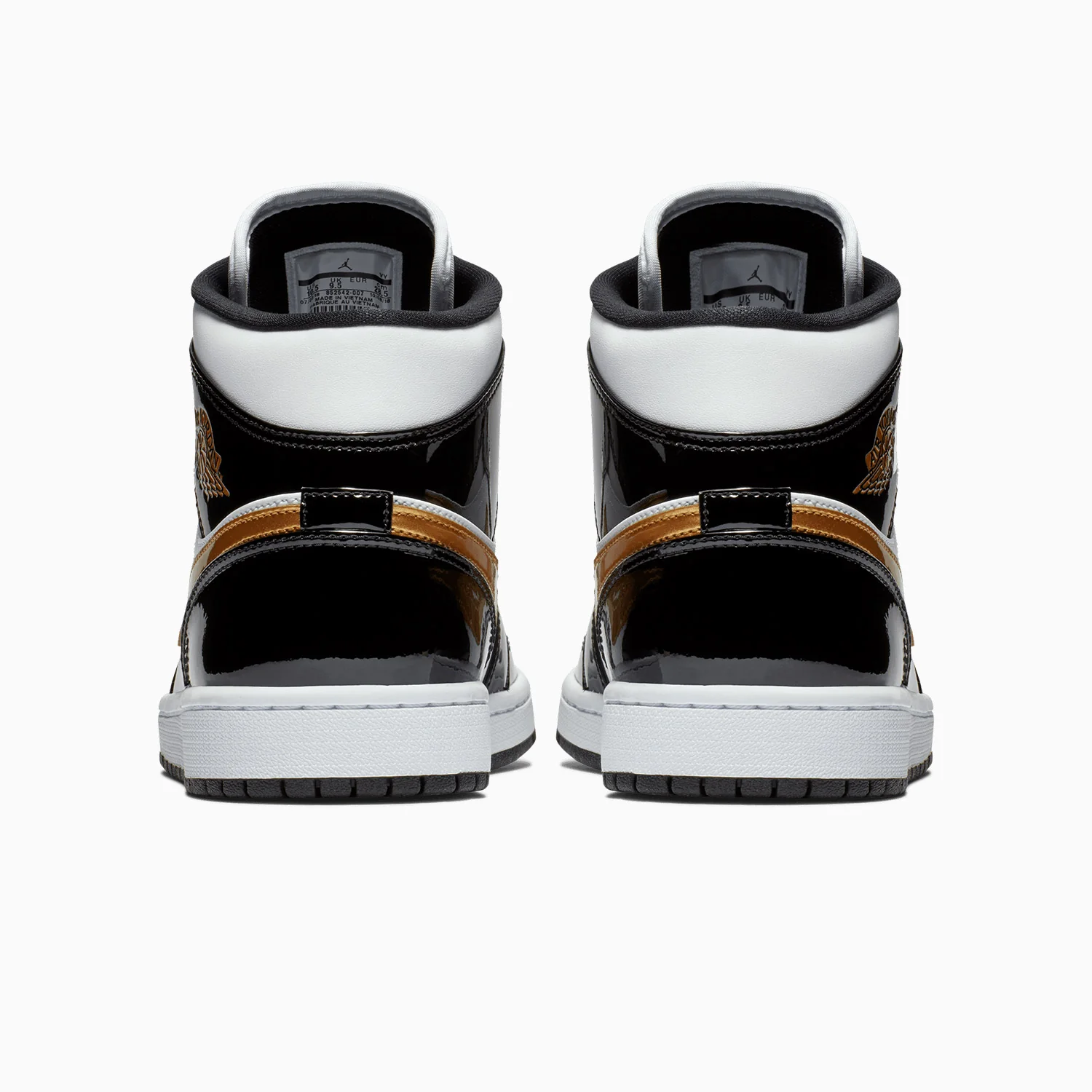 Men's Air Jordan 1 Mid SE "Black Gold" - Image 6