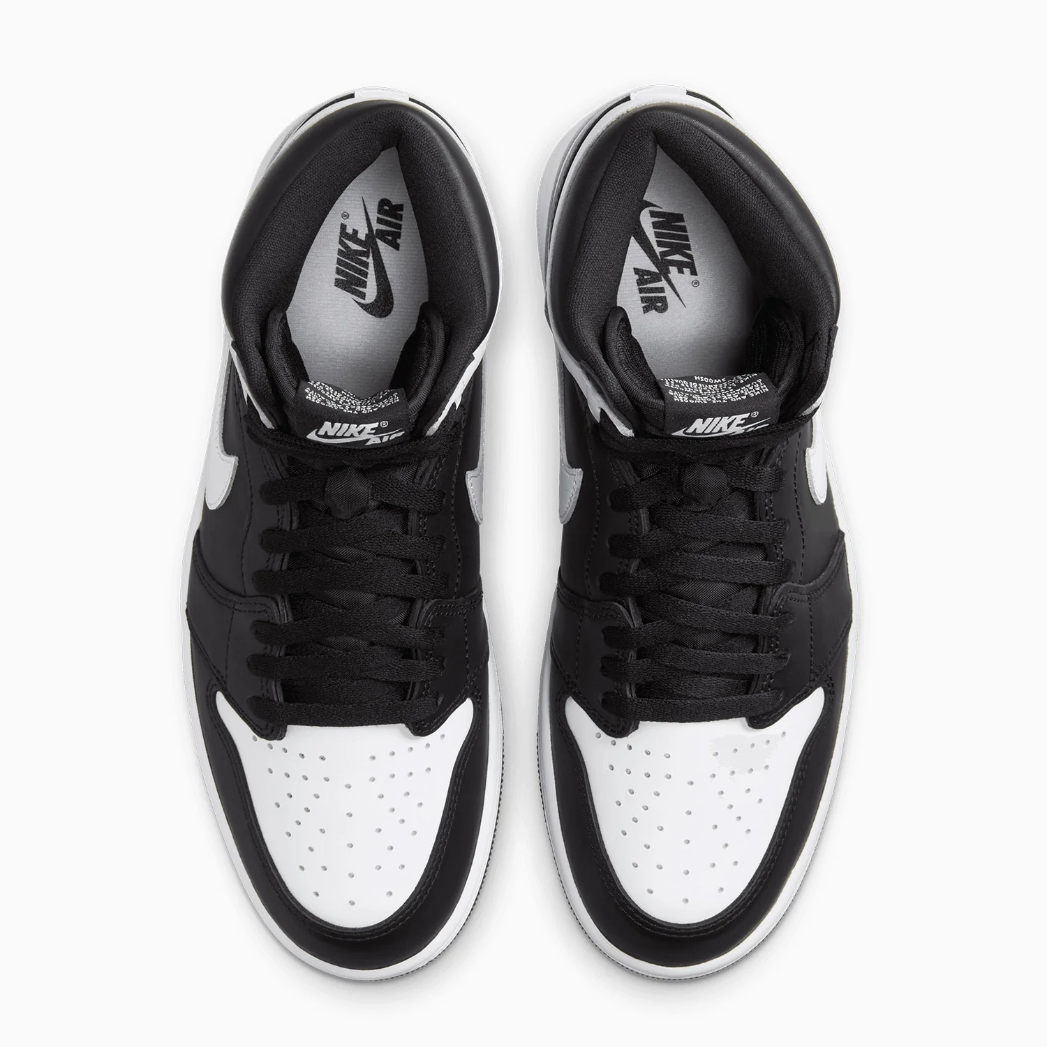 Men's Air Jordan 1 Retro High OG "Black White" - Image 5