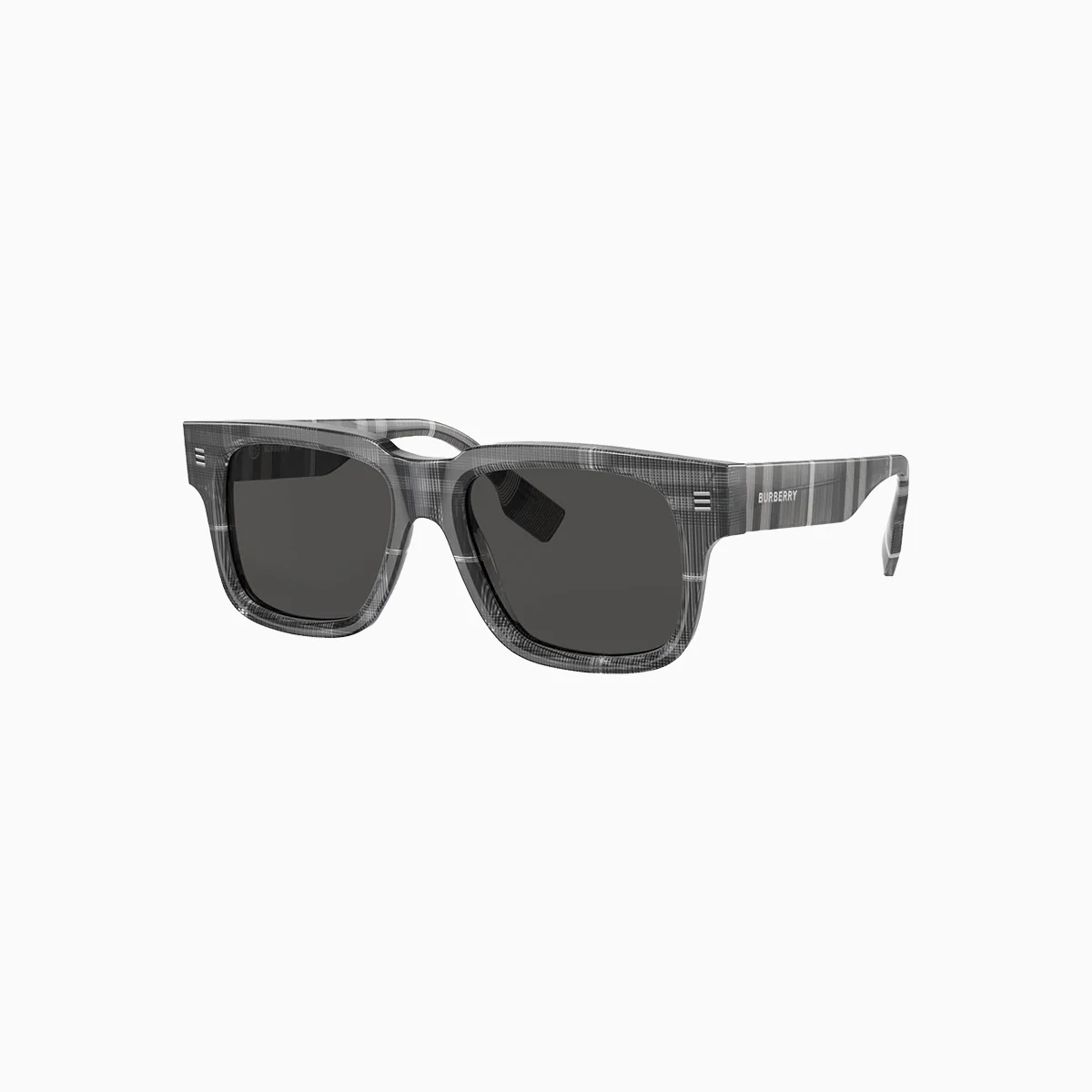 Men's Burberry Hayden Charcoal Sunglasses - Image 3