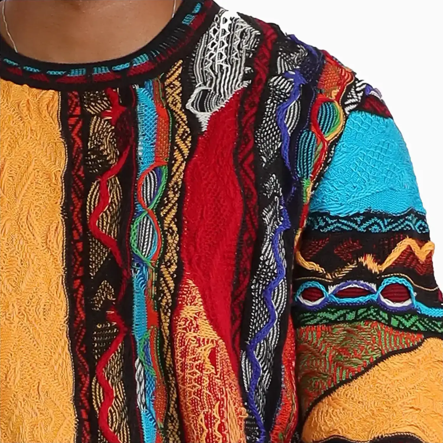 Men's COOGI Brights Crew Neck Sweater - Image 5