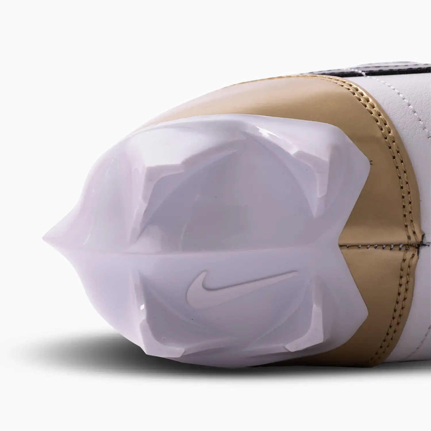 Men's Jordan 1 Low TD Football Cleat "Metallic Gold Black" - Image 6