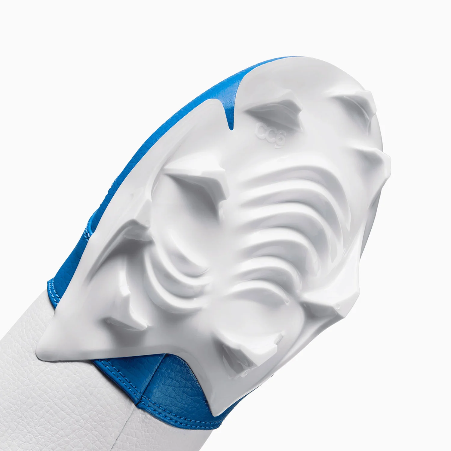 Men's Jordan 1 Low TD Football Cleat "White Black Royal" - Image 7