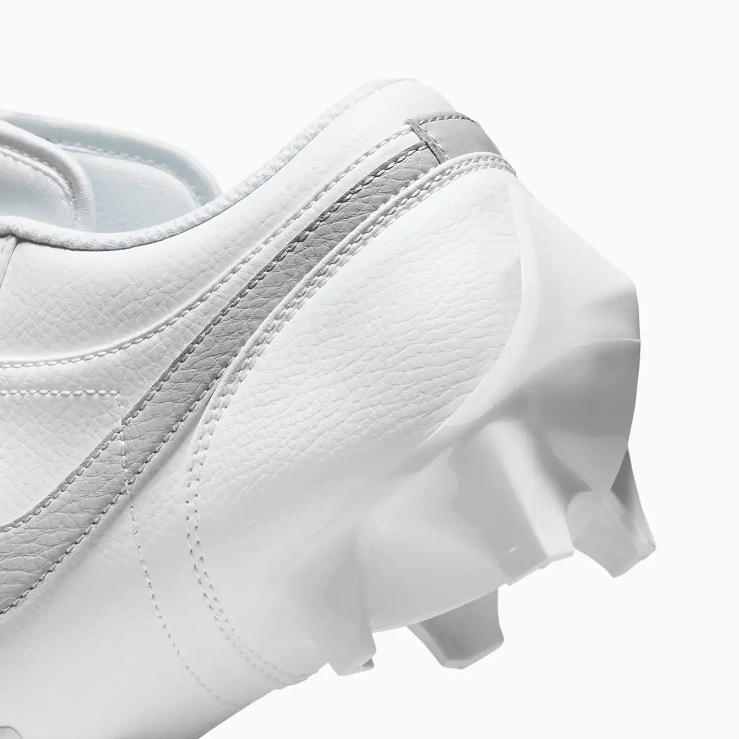 Men's Jordan 1 Low TD Football Cleat "White Grey Fog" - Image 7