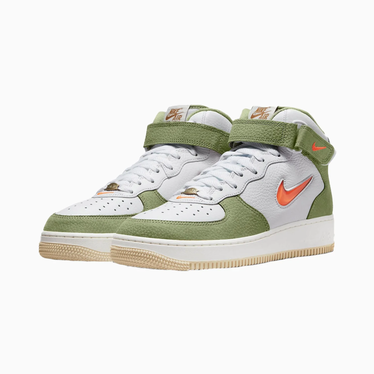 Men's Nike Air Force 1 Mid QS "Olive Green" - Image 2