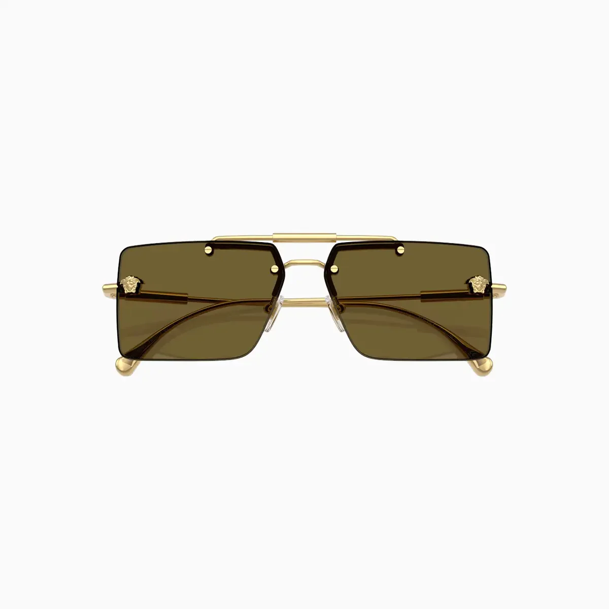 Men's Rectangle Versace Sunglasses - Image 6