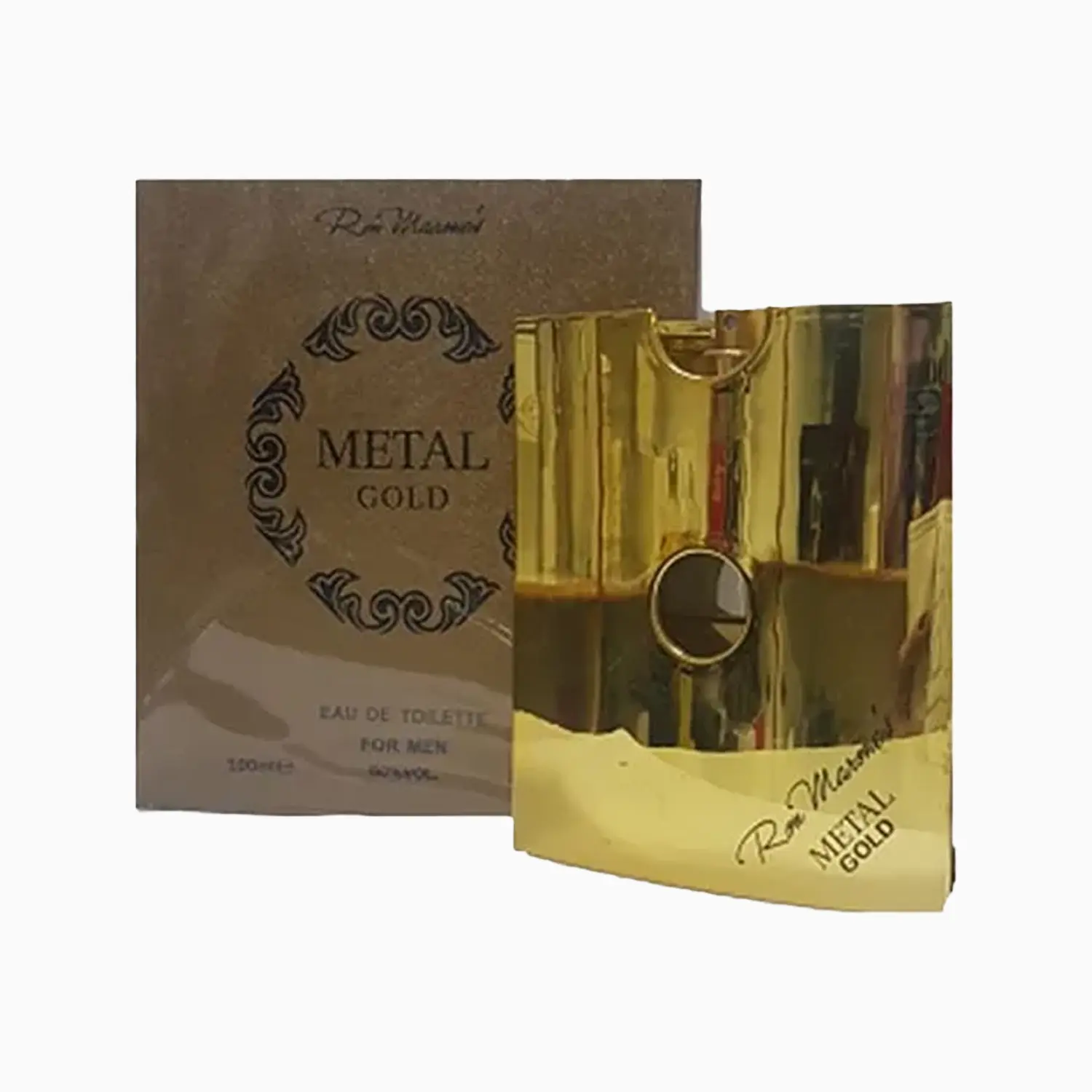 Men's Ron Marone's Metal Gold 3.4 Oz EDT Spray - Image 2