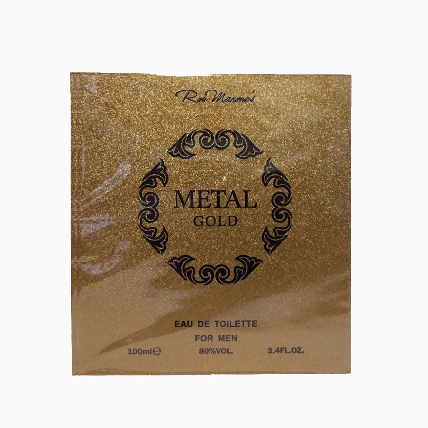 Men's Ron Marone's Metal Gold 3.4 Oz EDT Spray - Image 3
