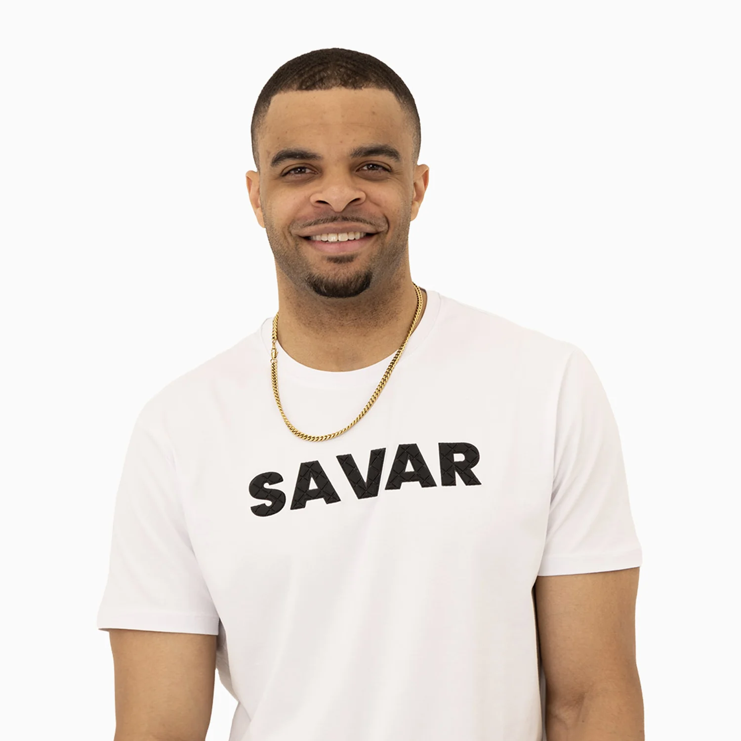 Men's Savar Bold Puff Print Short Sleeves T-Shirt - Image 7