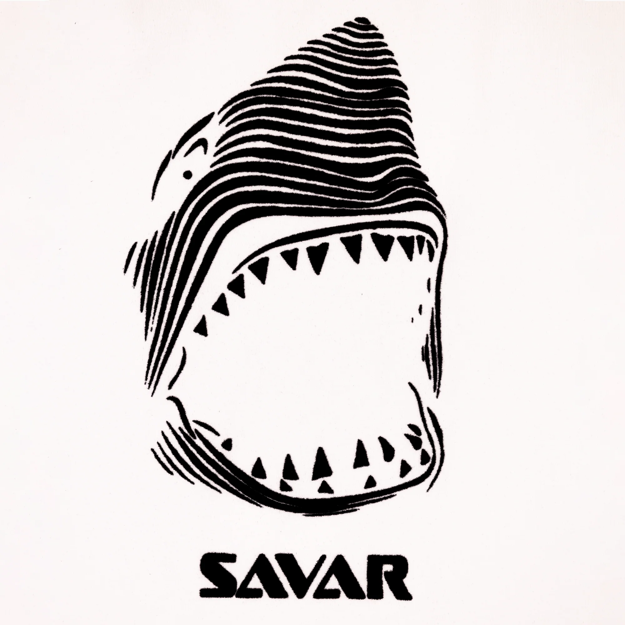 Men's Savar Shark Short Sleeve Logo T-Shirt - Image 5