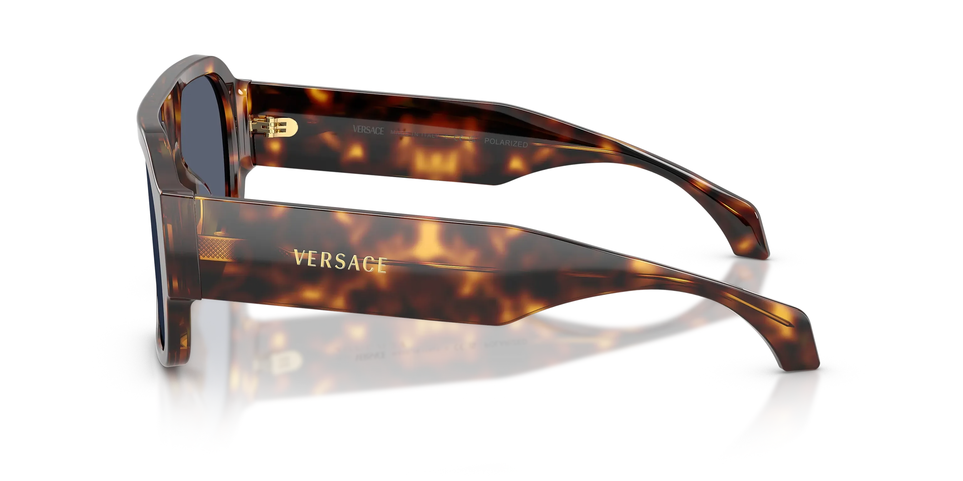 Men's Tortoise Versace Sunglasses - Image 5