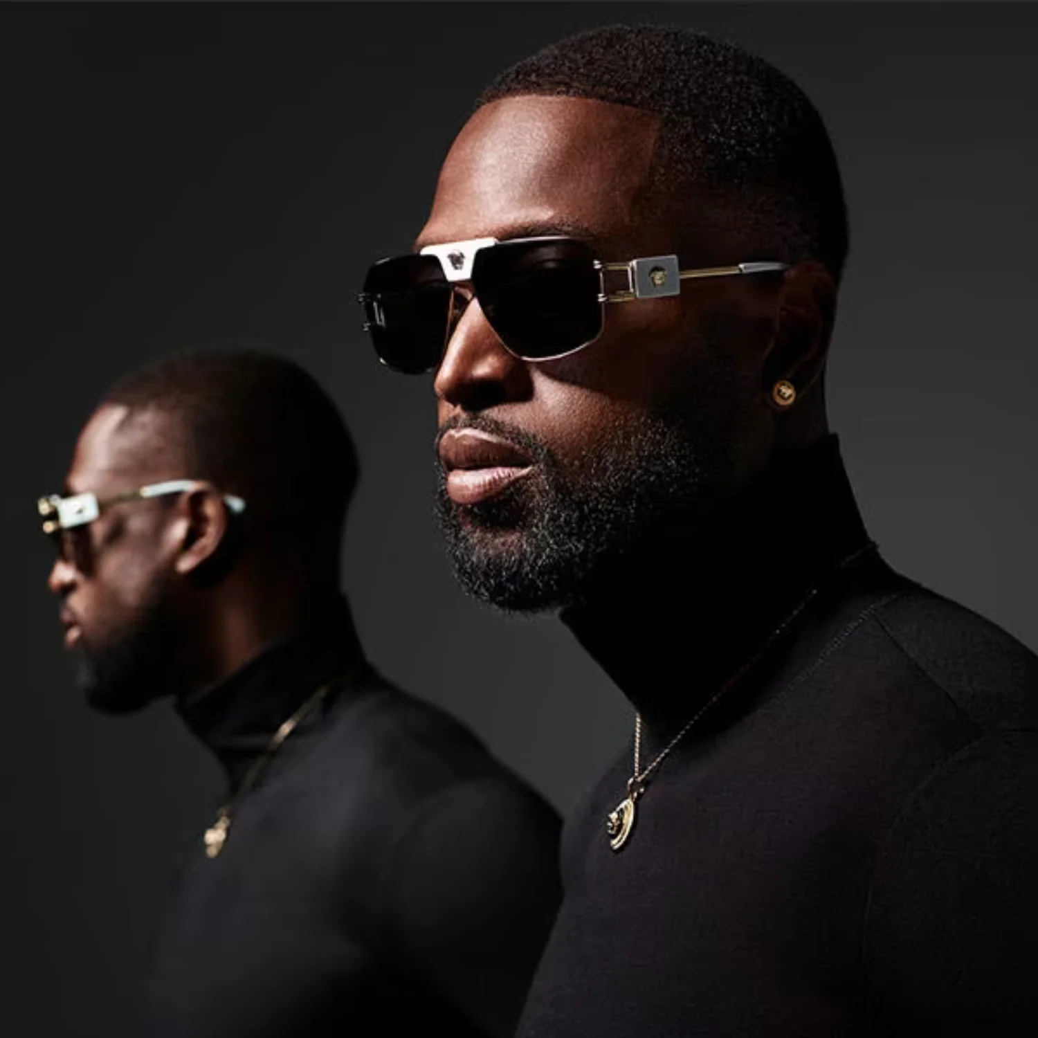 Men's Versace Special Project Aviator Sunglasses - Image 2