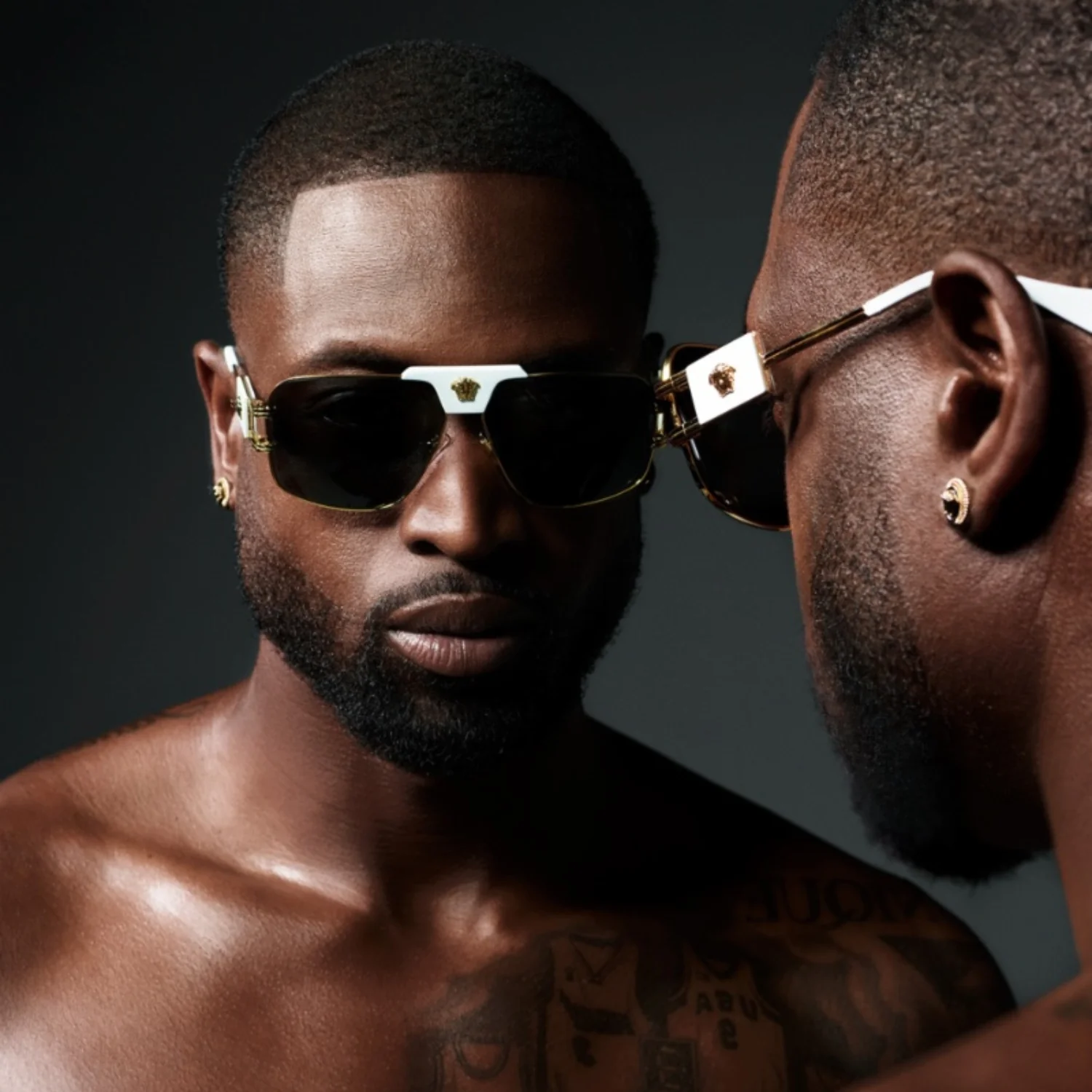 Men's Versace Special Project Aviator Sunglasses - Image 2