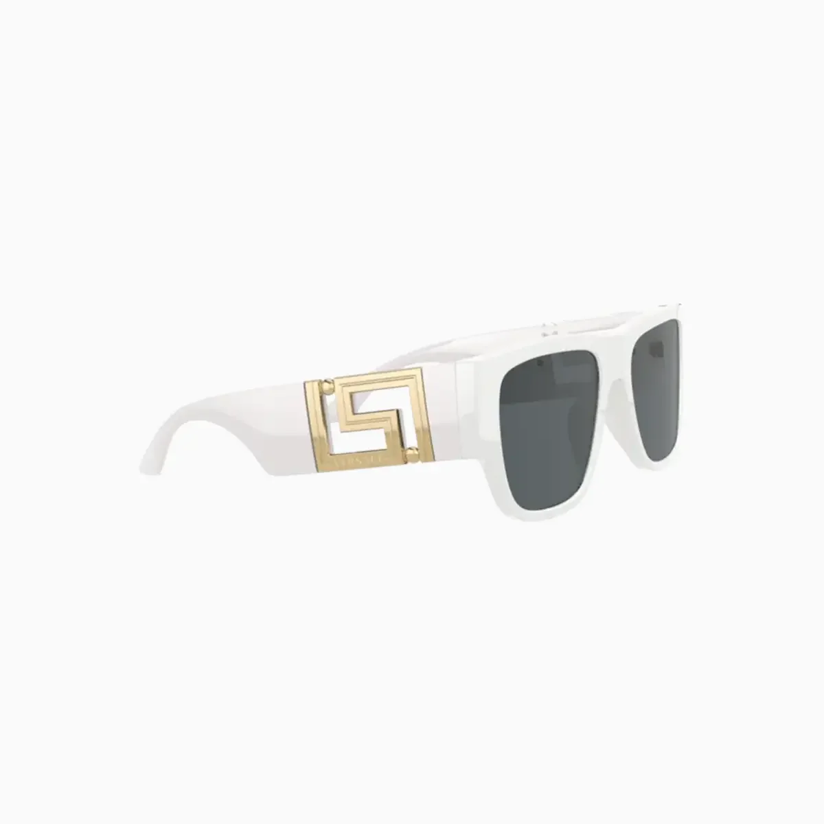 Men's Versace White Dark Grey Sunglasses - Image 3