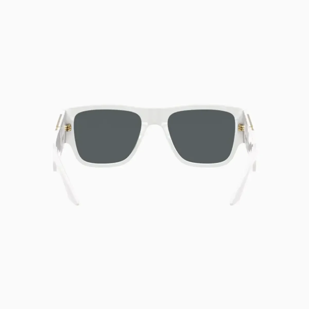 Men's Versace White Dark Grey Sunglasses - Image 6