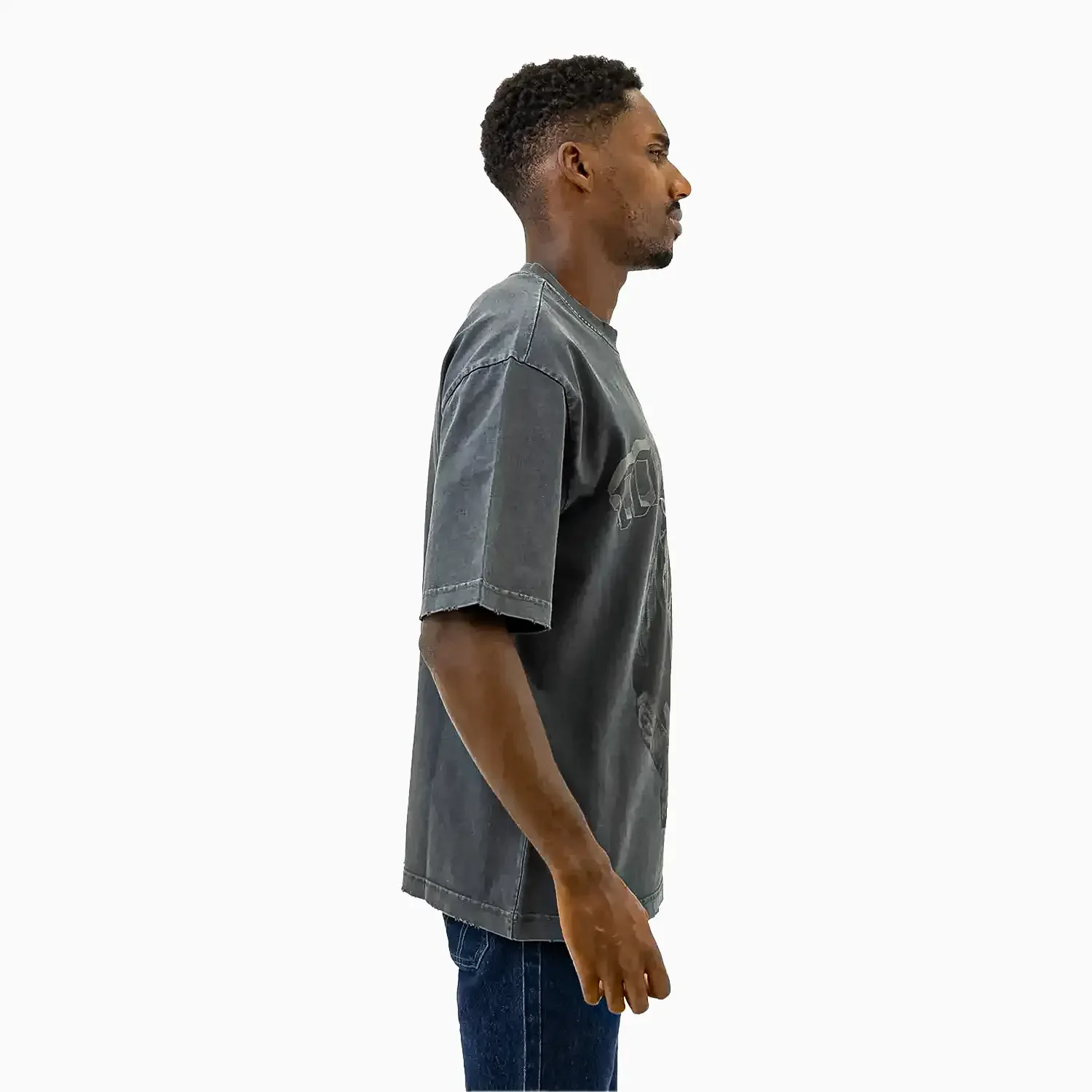 Men's Bull Dog Crew Neck T-Shirt - Image 7