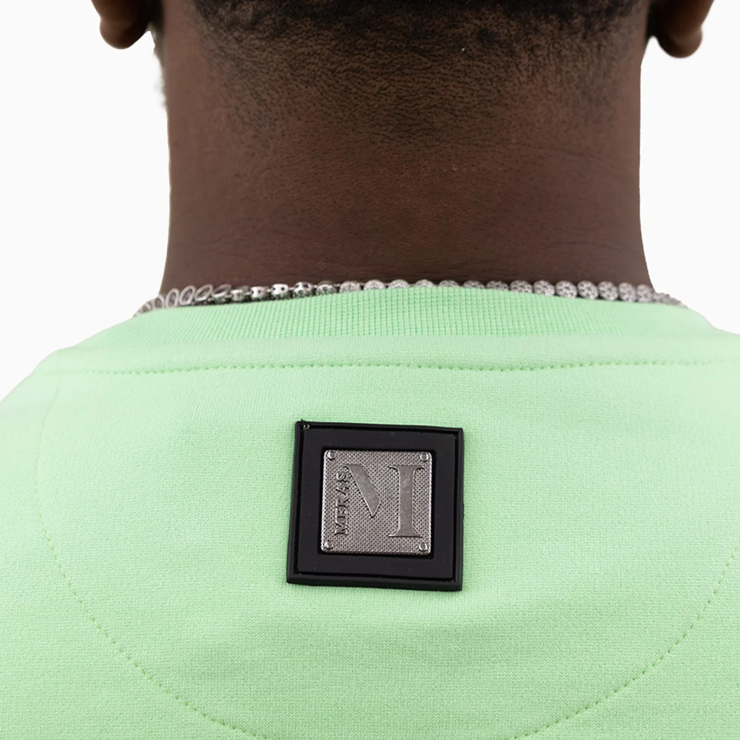 Men's Embroidery Crew Neck Sweatshirt - Image 6