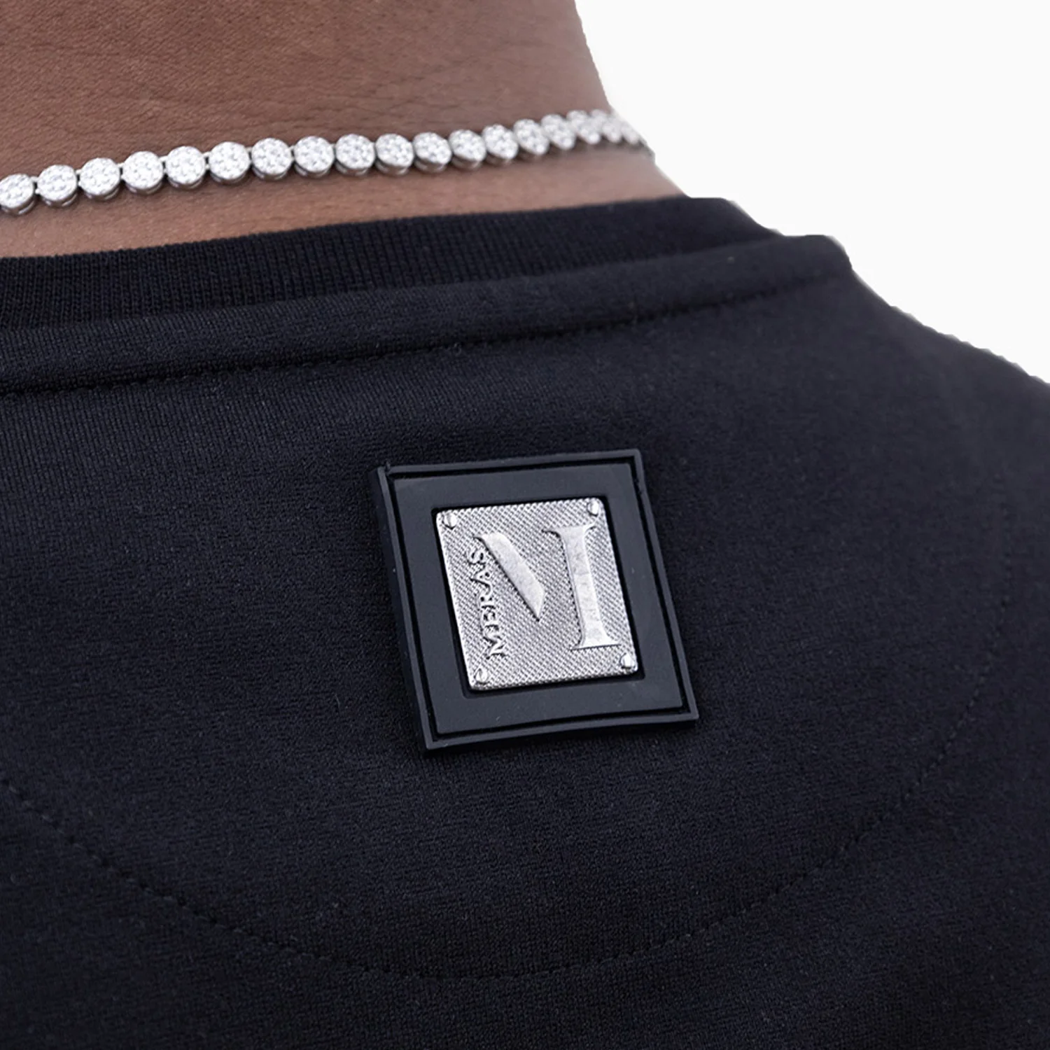 Men's Gradient Text Crew Neck Sweatshirt - Image 5