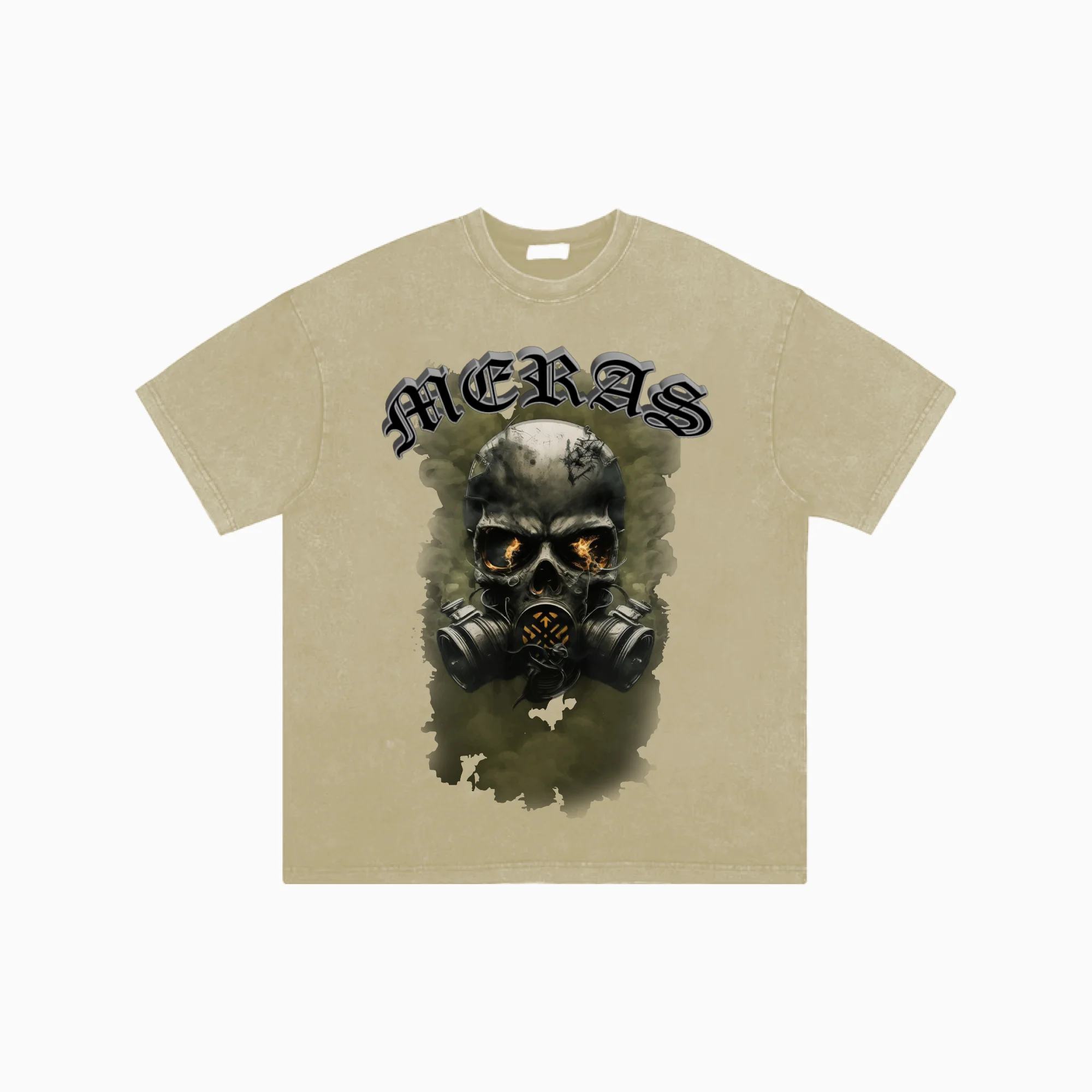 Men's Skull Mask Crew Neck T-Shirt - Image 3