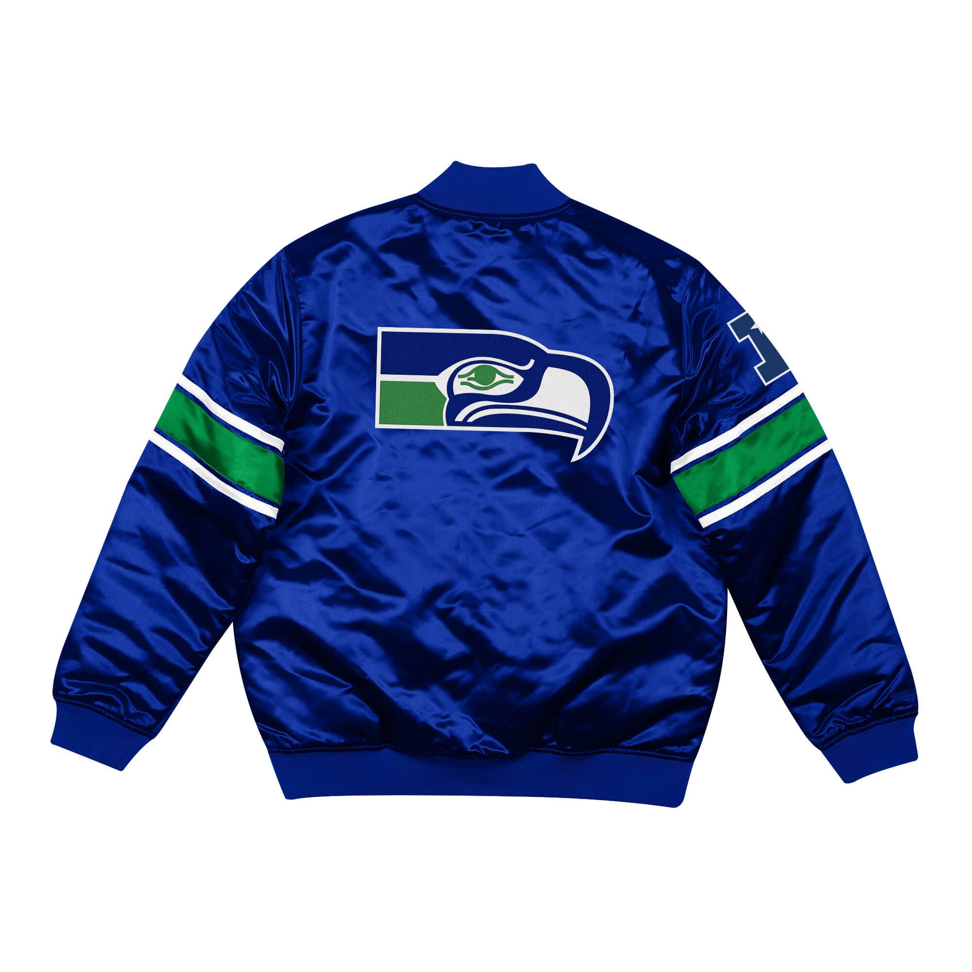 Seattle Seahawks NFL Satin Jacket - Image 2