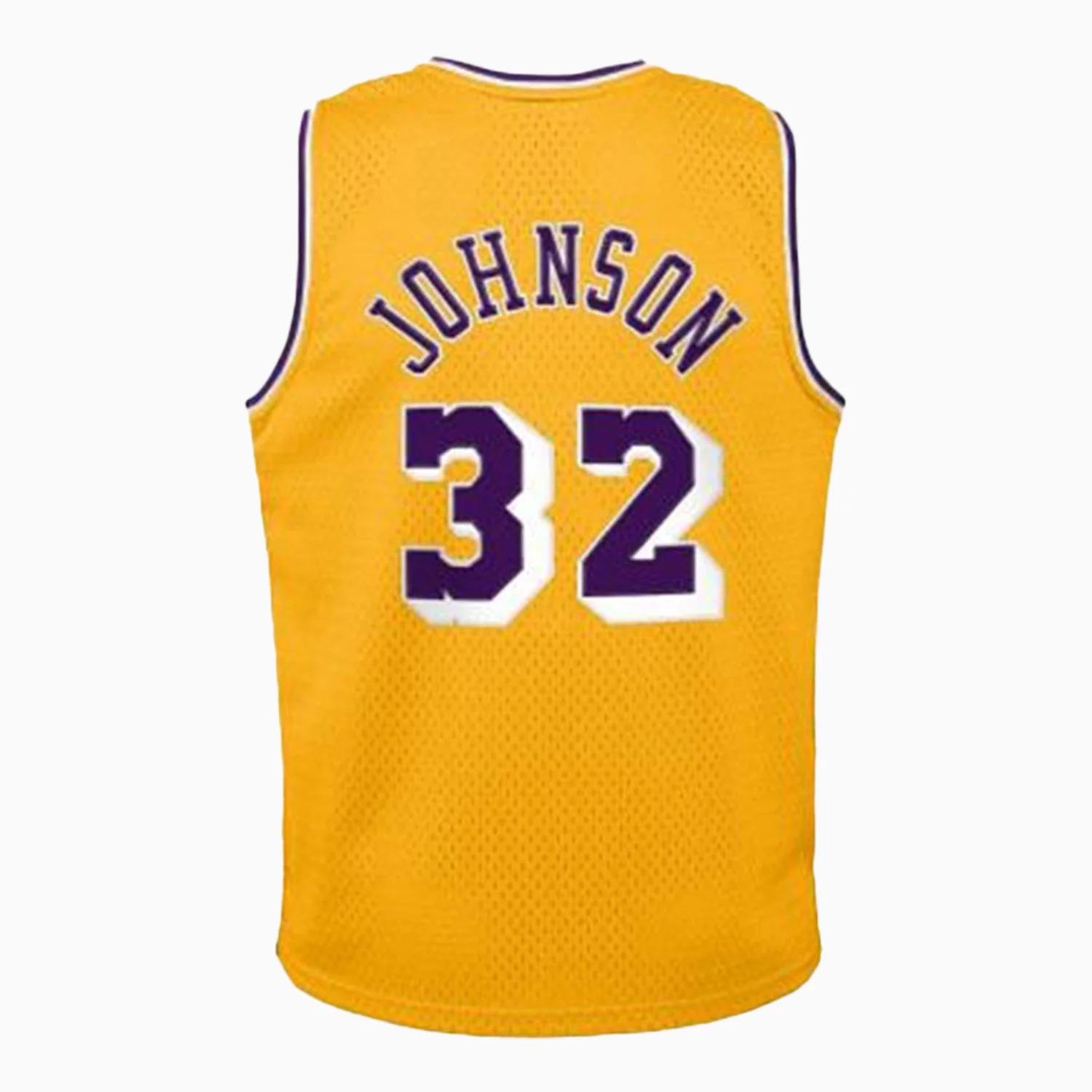 Swingman Magic Johnson Los Angeles Lakers NBA 1984-85 Jersey Toddlers - Image 3