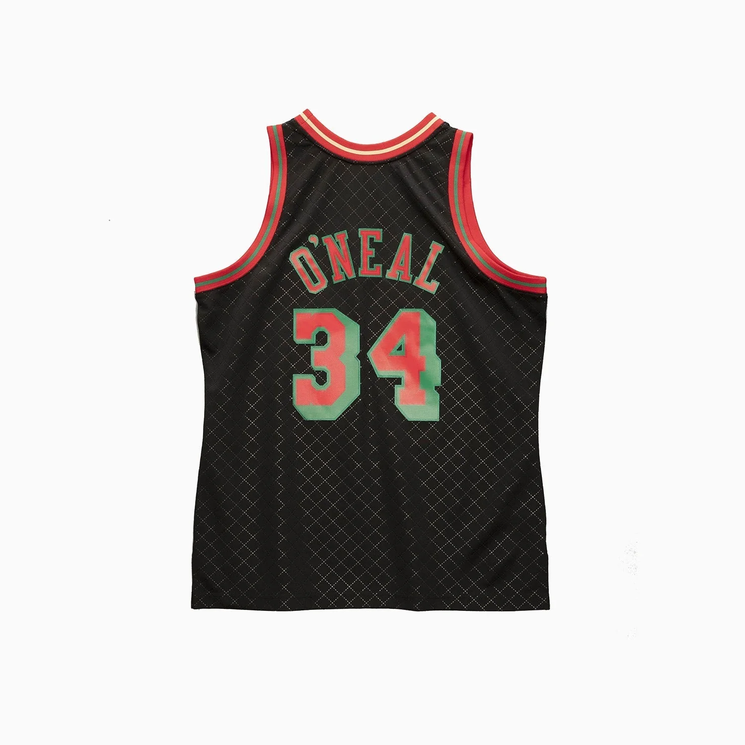 Swingman Shaquille O'Neal Los Angeles Lakers Neapolitan NBA 1996-97 Jersey - Image 2
