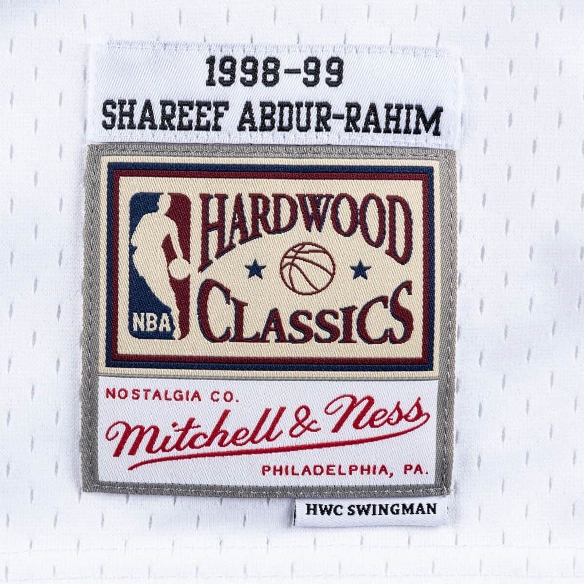 Swingman Shareef Abdur-Rahim Vancouver Grizzlies NBA 1998-99 Jersey - Image 3