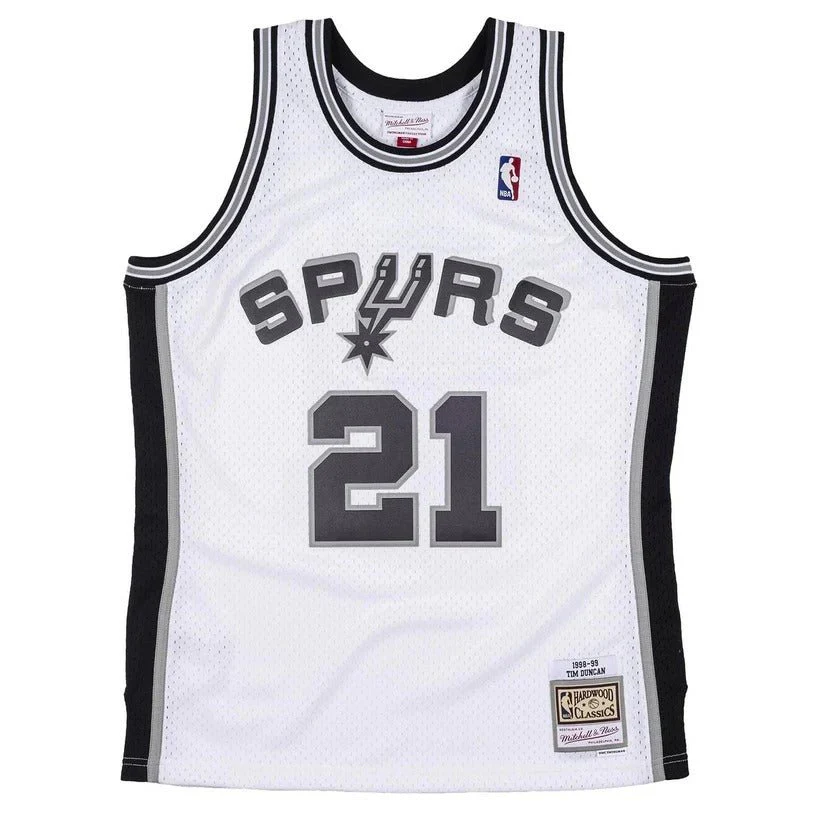 Swingman Tim Duncan San Antonio Spurs NBA 1998-99 Jersey - Image 2