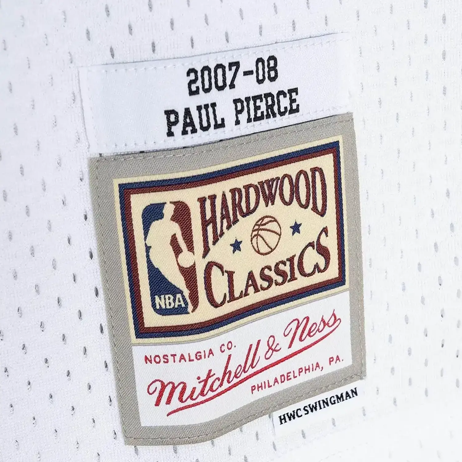 Swingman Paul Pierce Boston Celtics NBA 2007-08 Jersey - Image 4